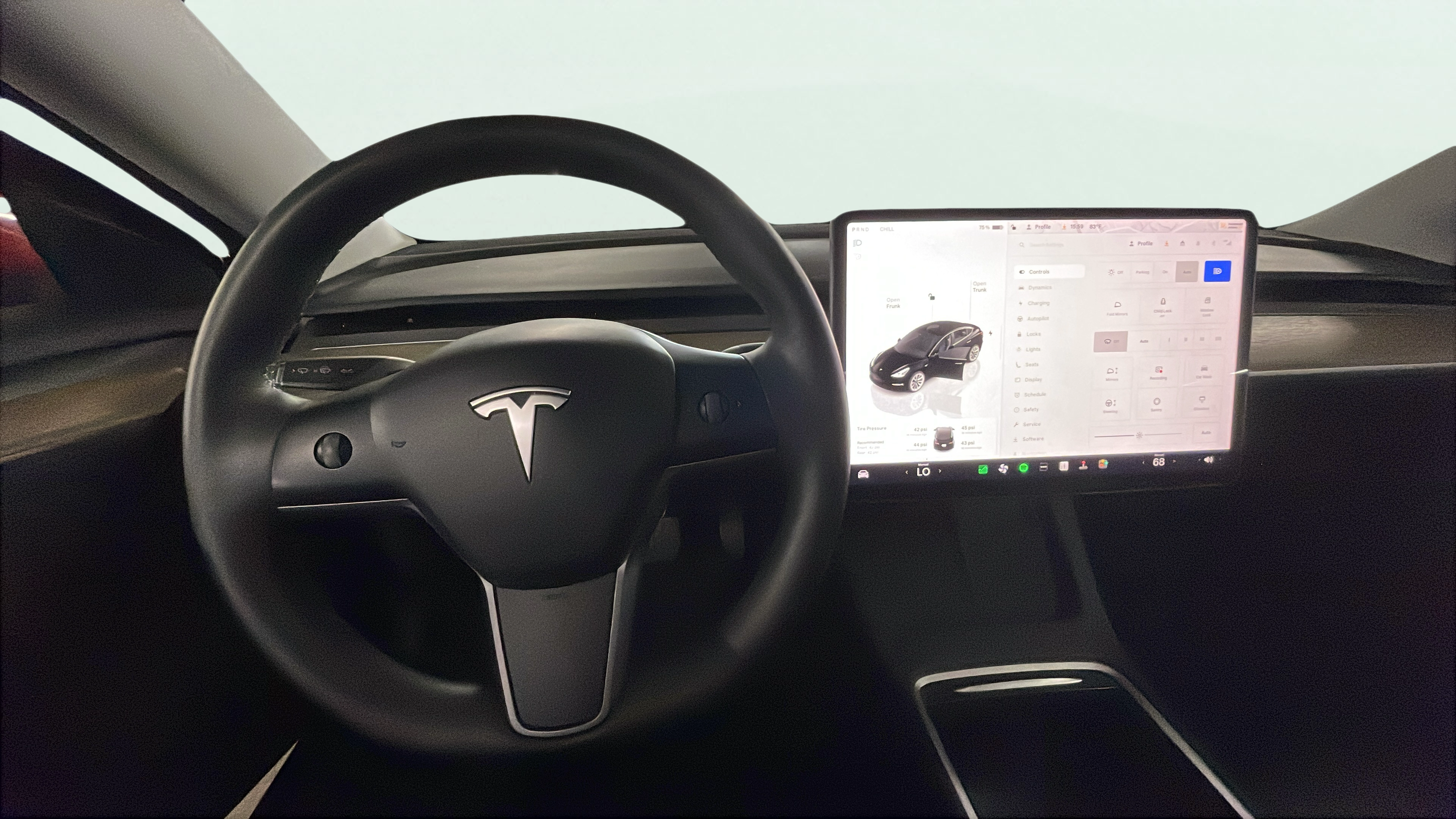 Vehicle interior 360 preview