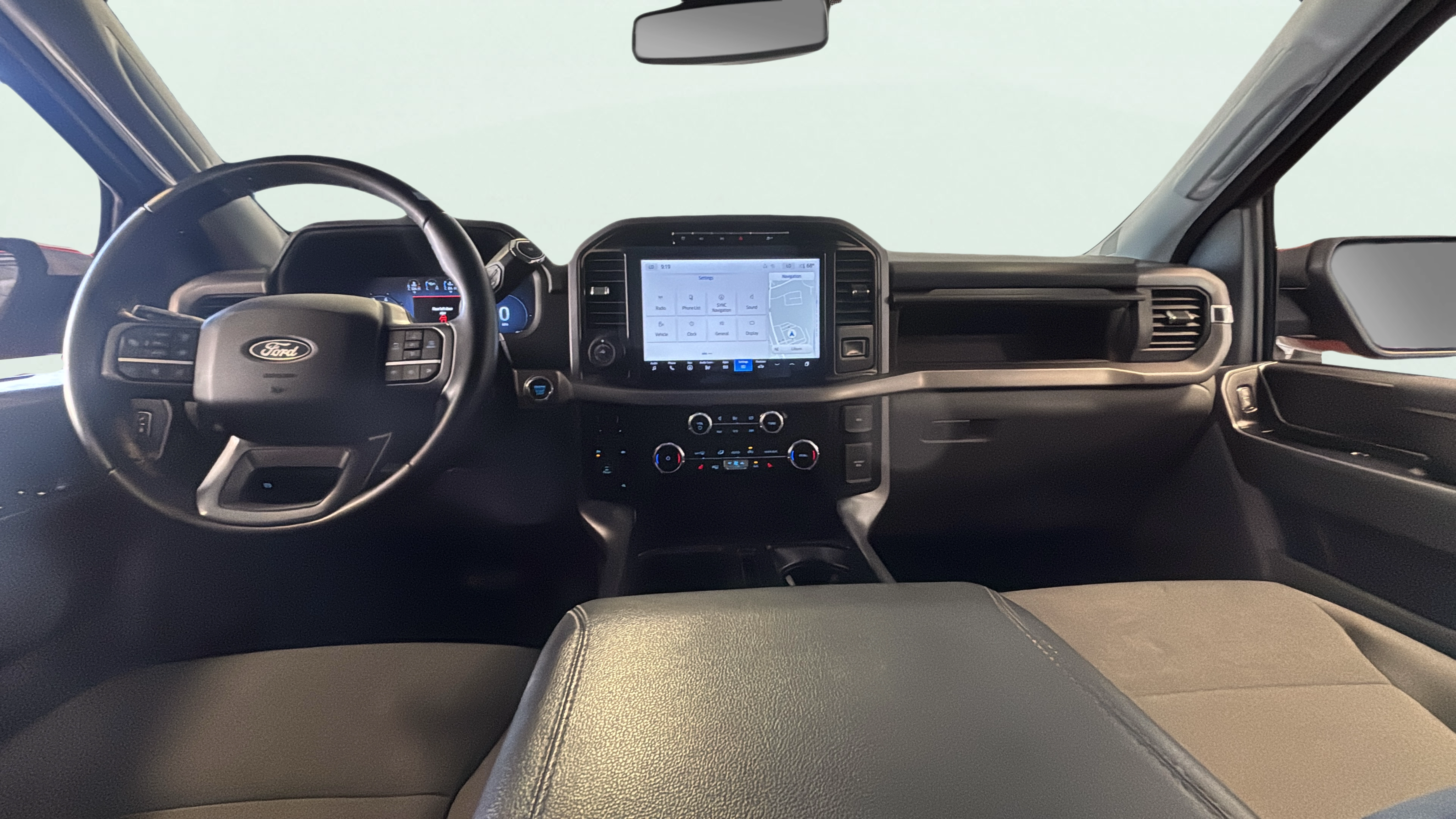 Vehicle interior 360 preview
