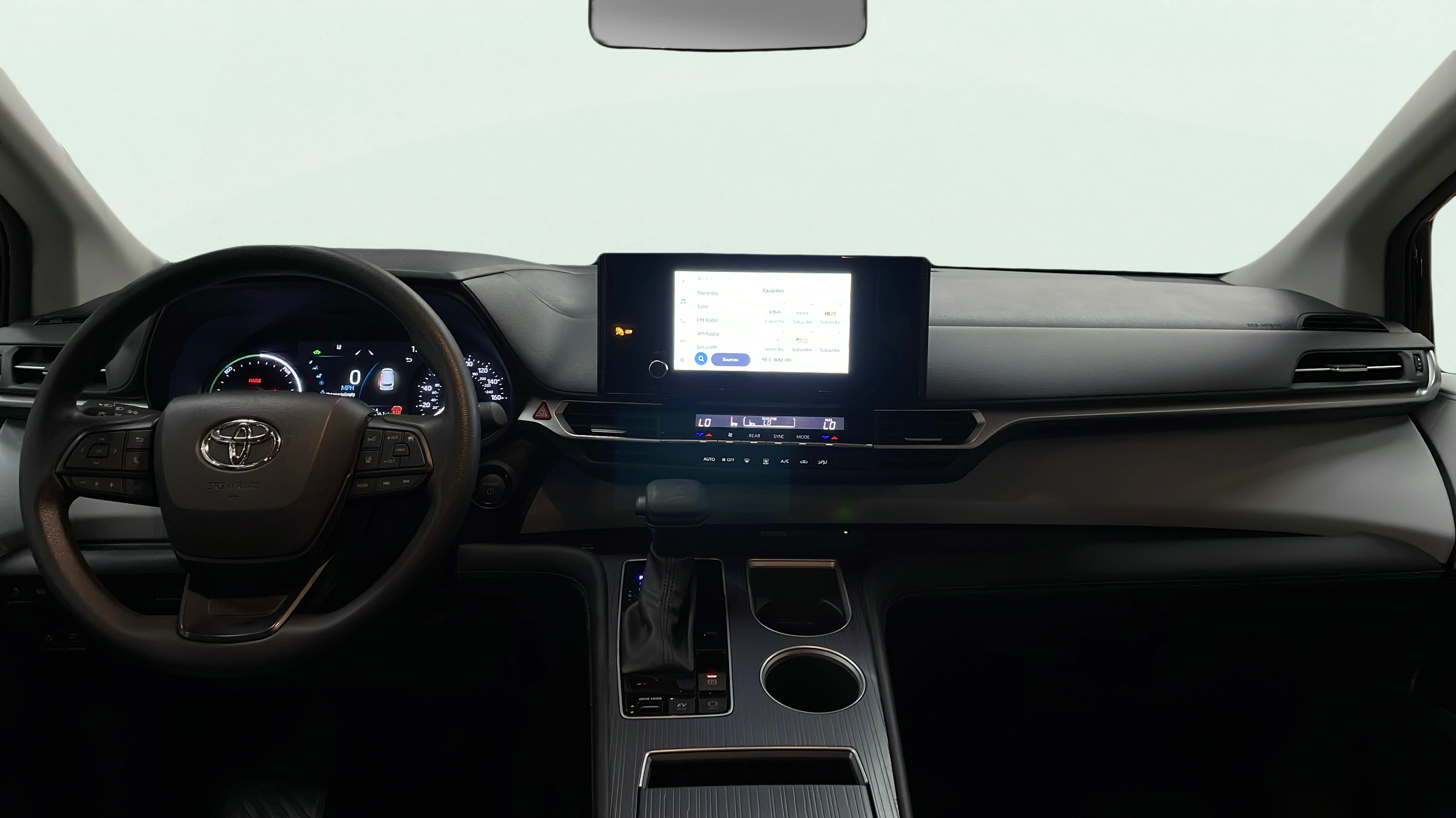 Vehicle interior 360 preview