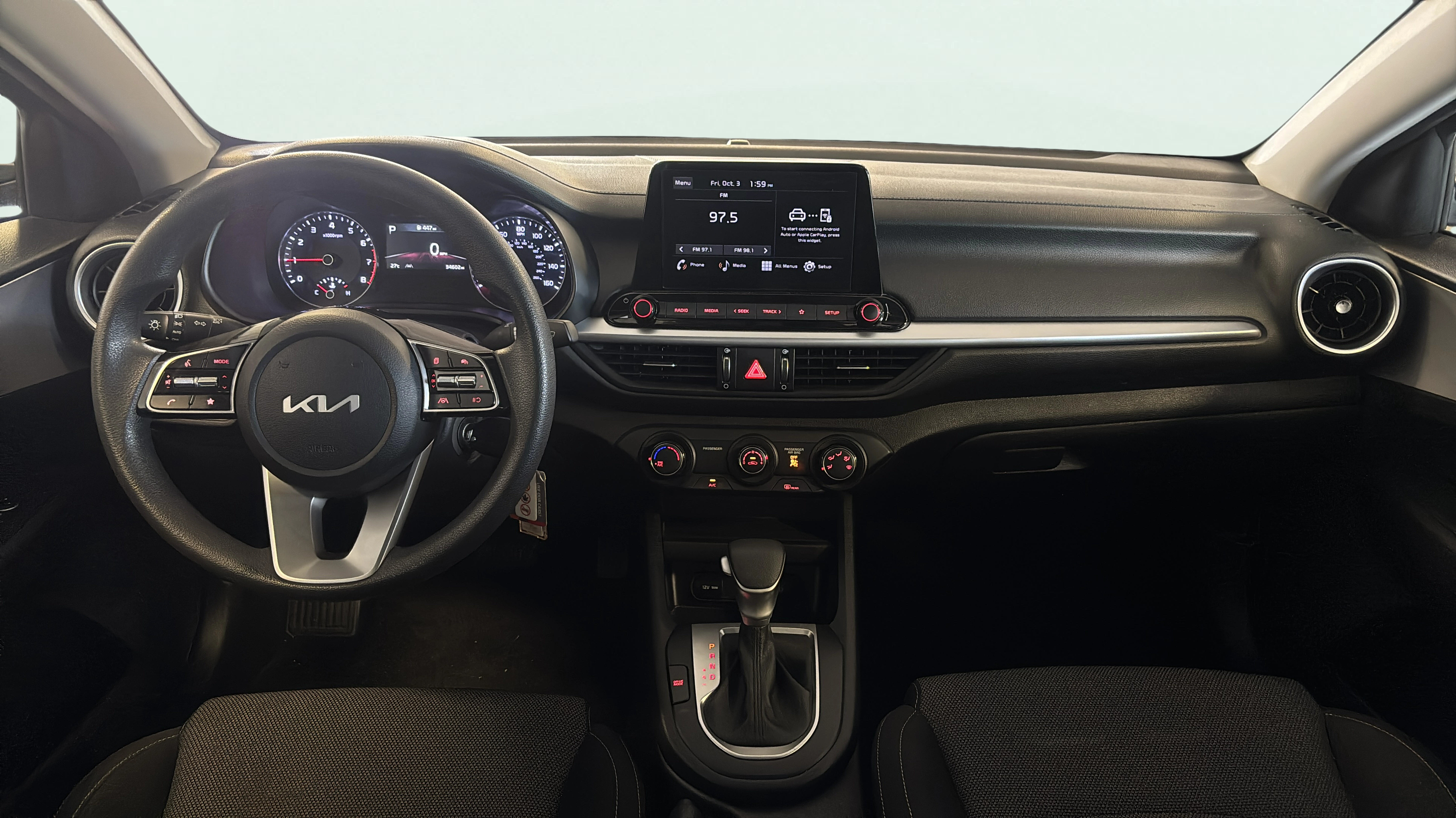 Vehicle interior 360 preview