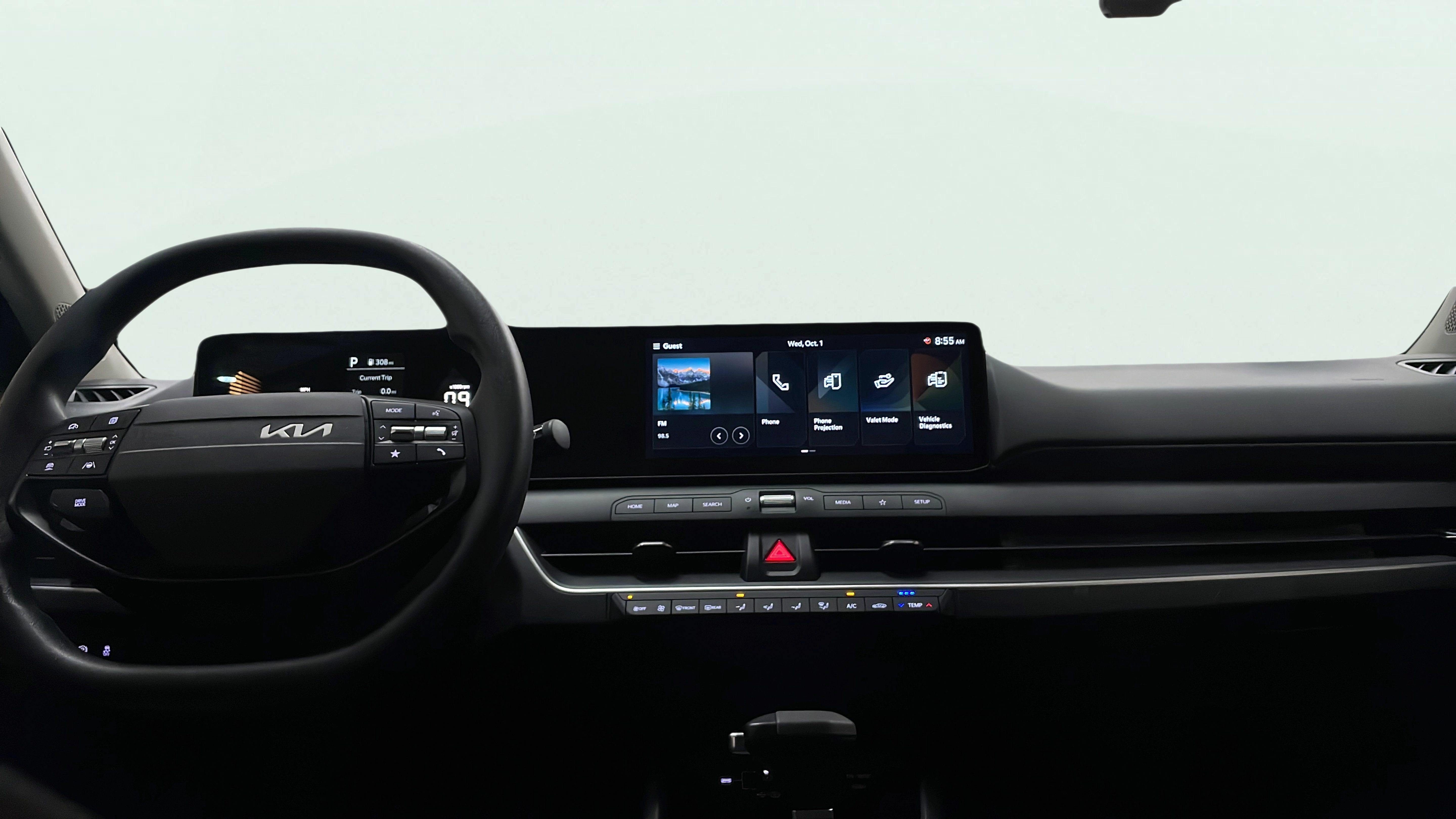 Vehicle interior 360 preview