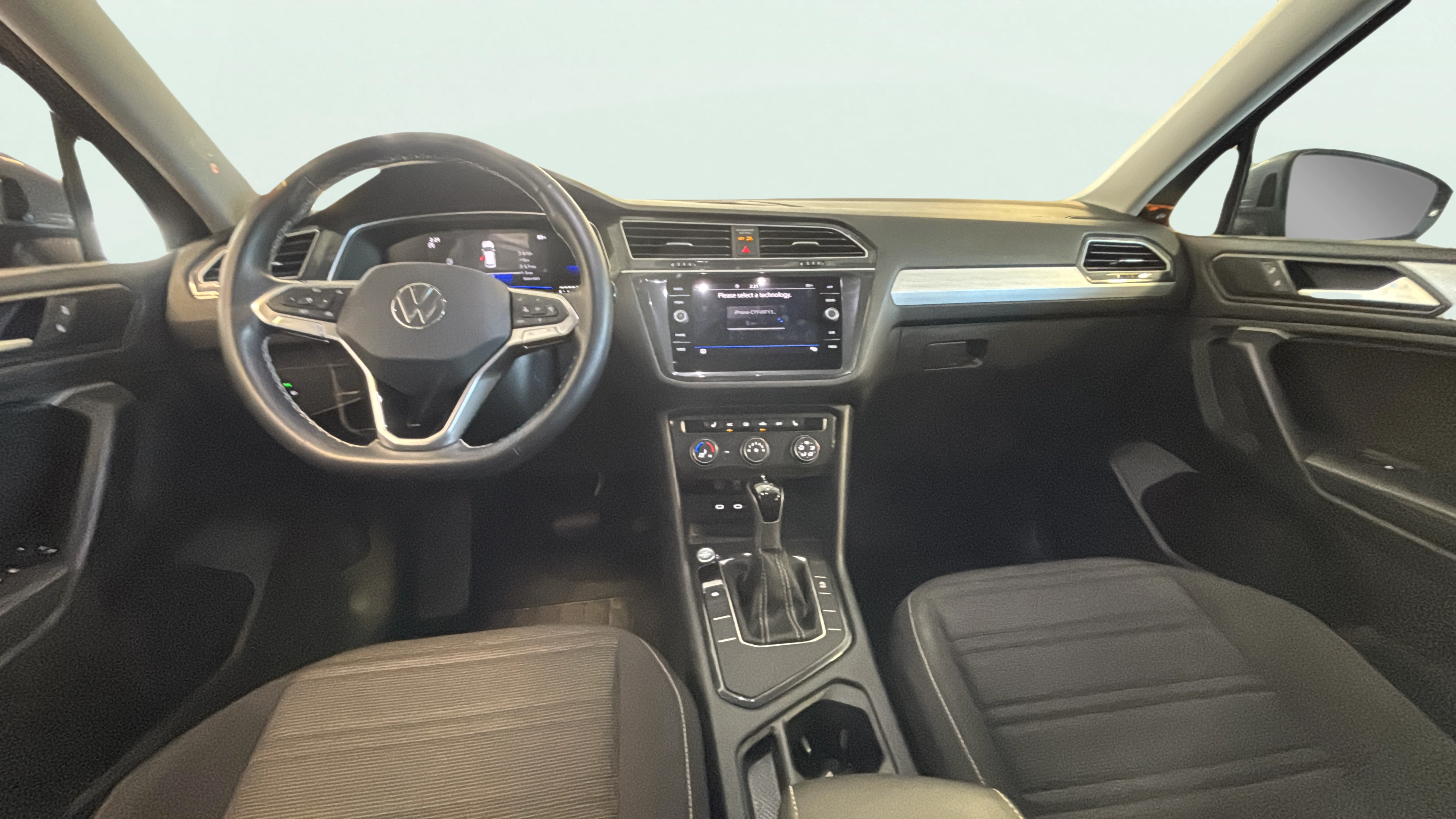 Vehicle interior 360 preview
