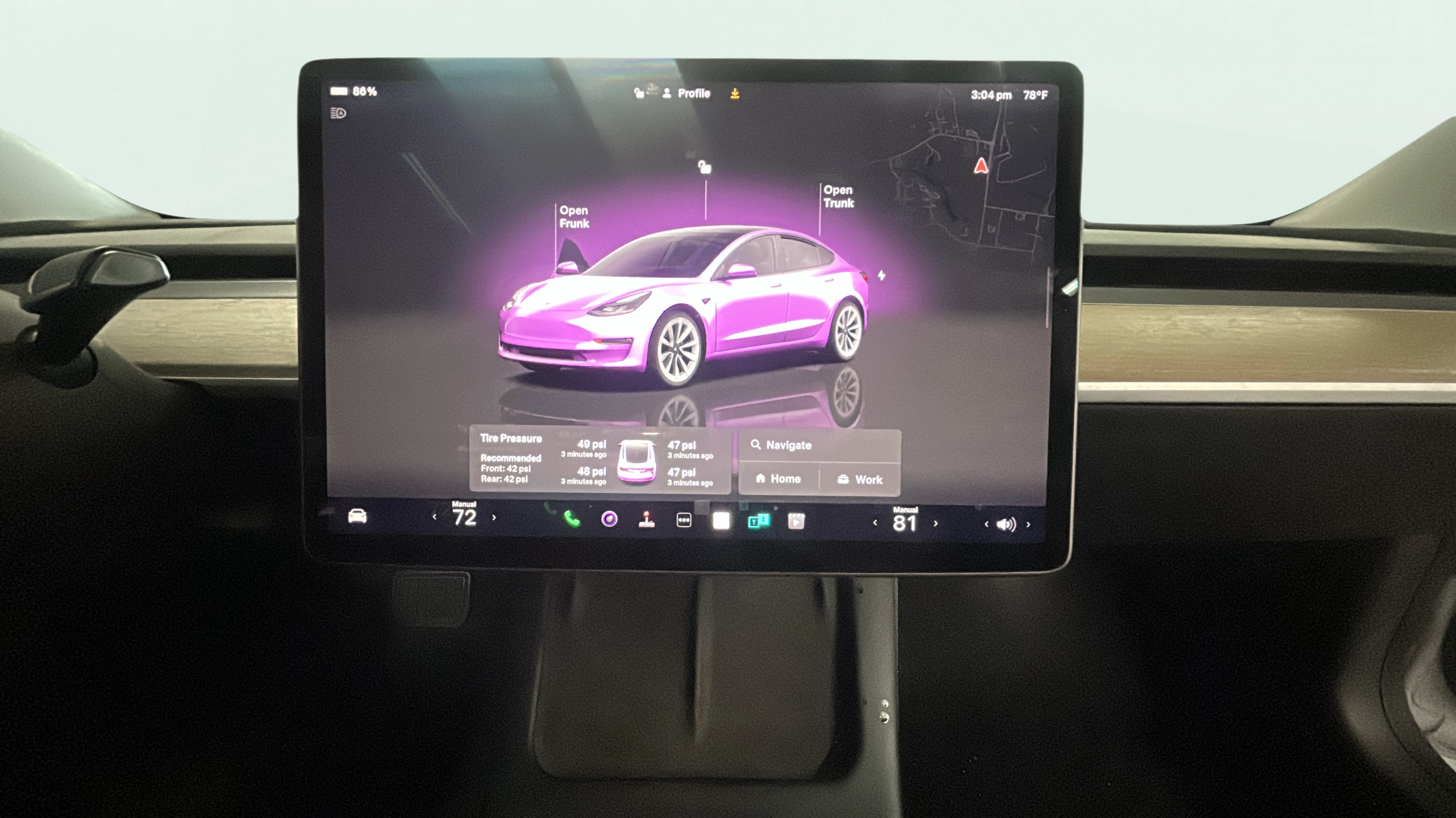 Vehicle interior 360 preview