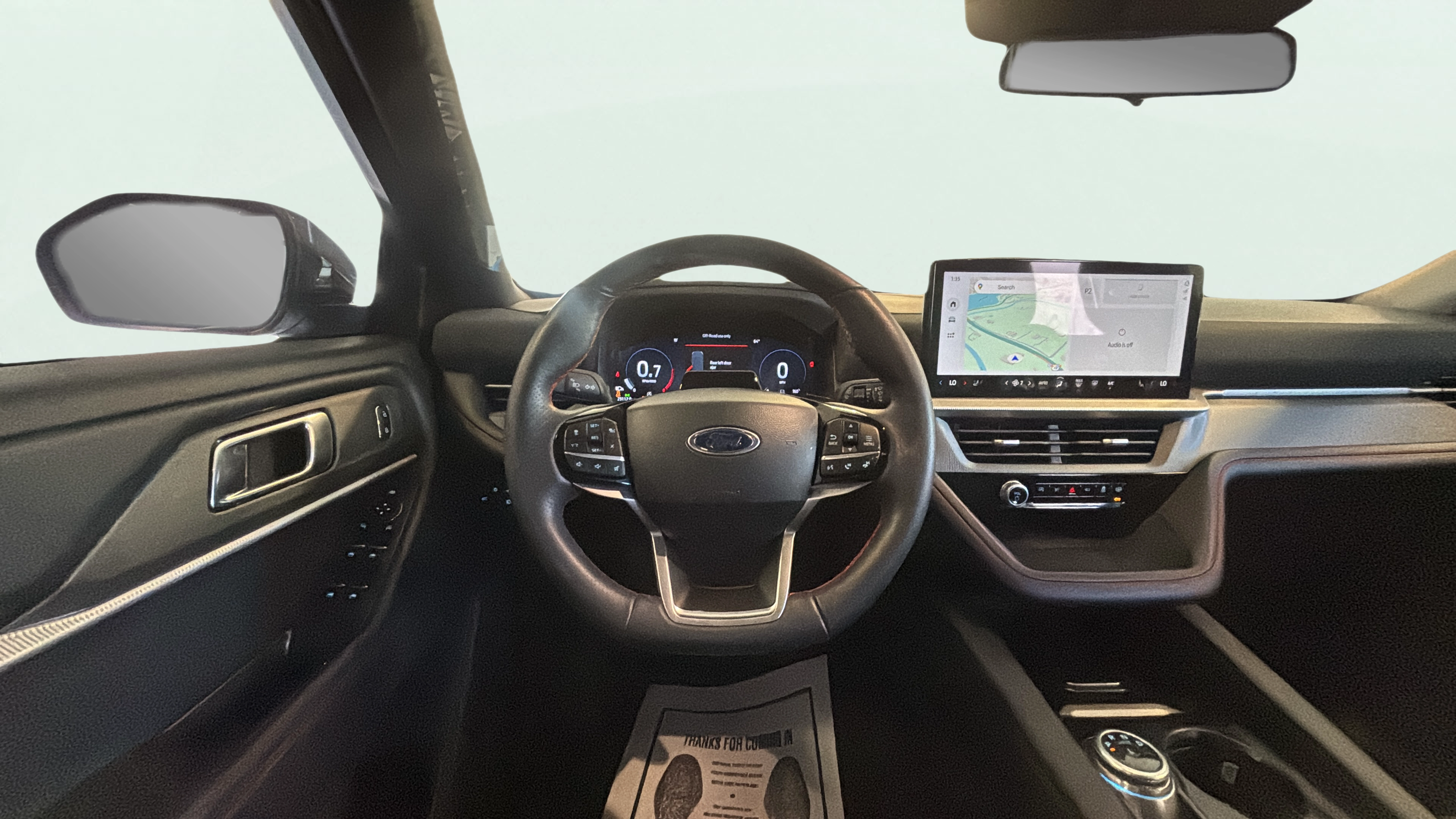 Vehicle interior 360 preview
