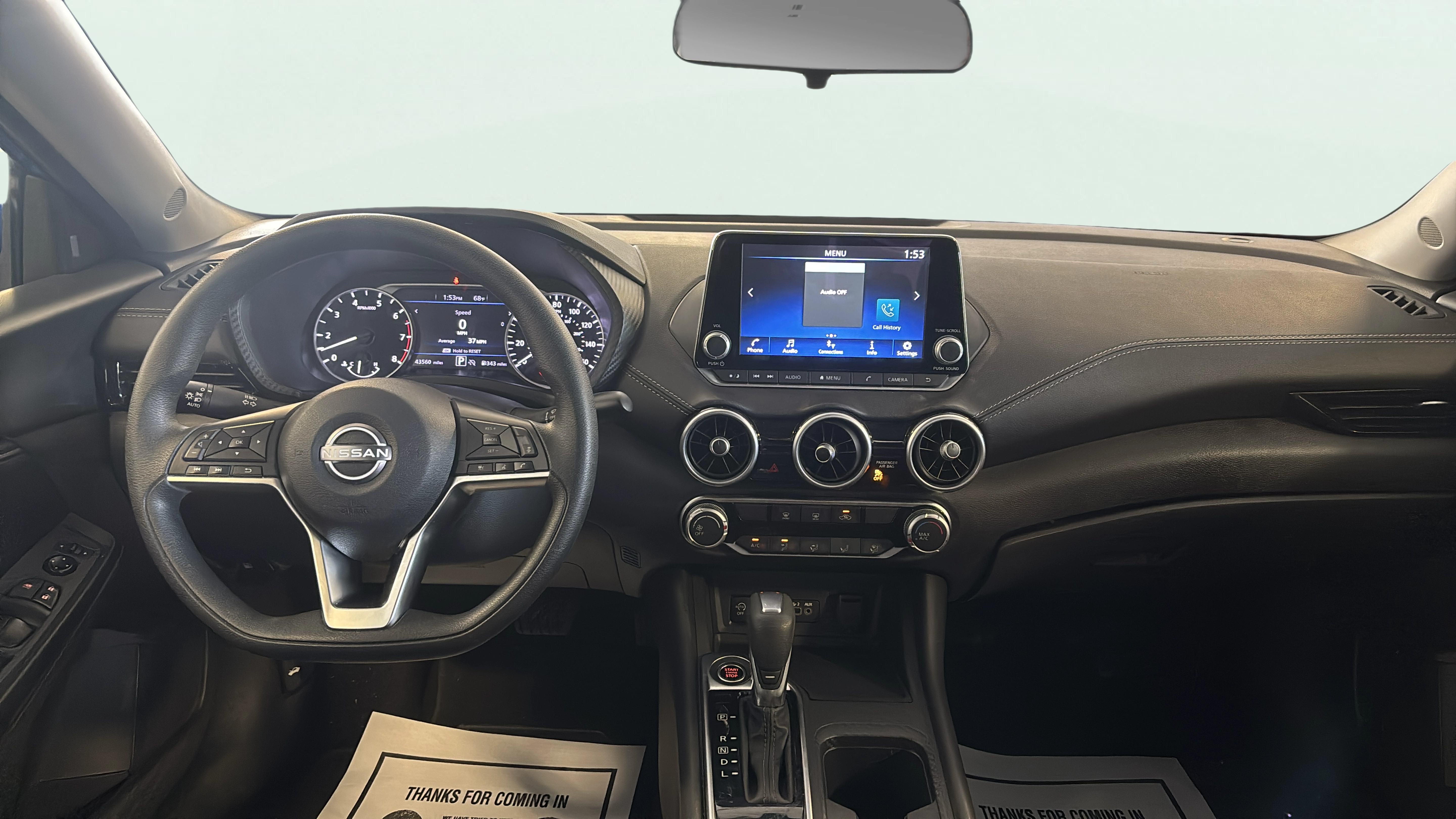 Vehicle interior 360 preview