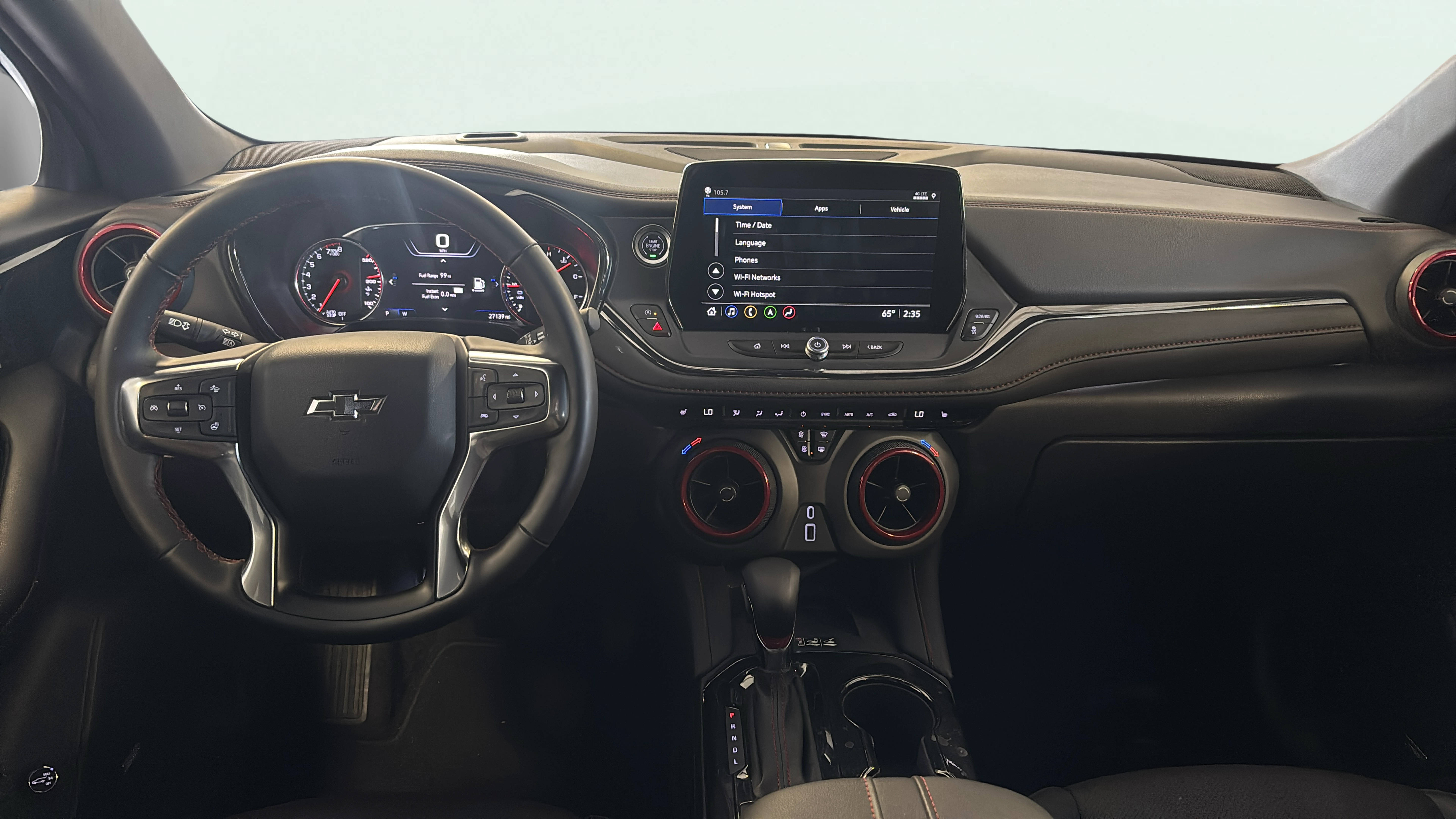 Vehicle interior 360 preview