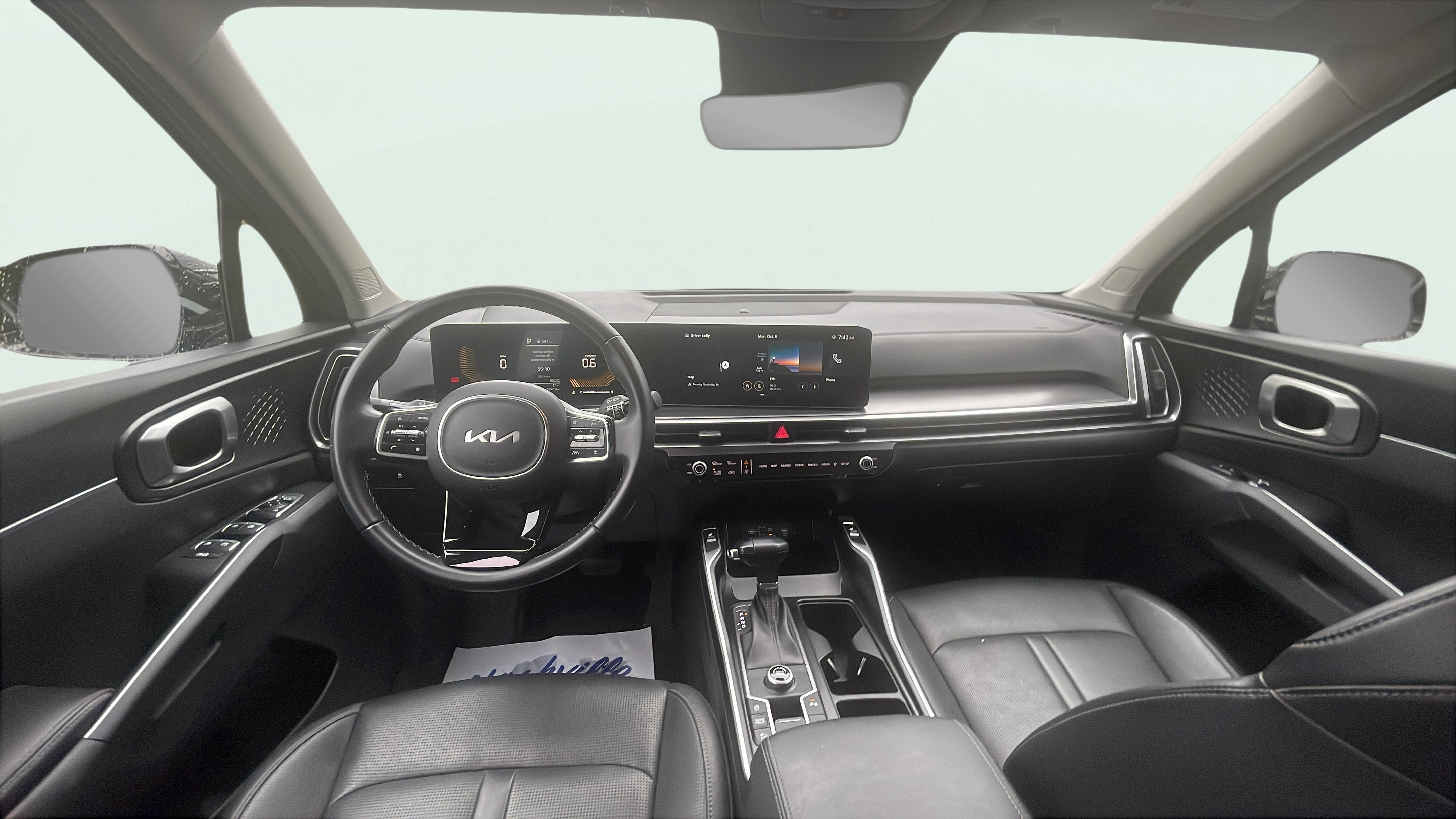 Vehicle interior 360 preview