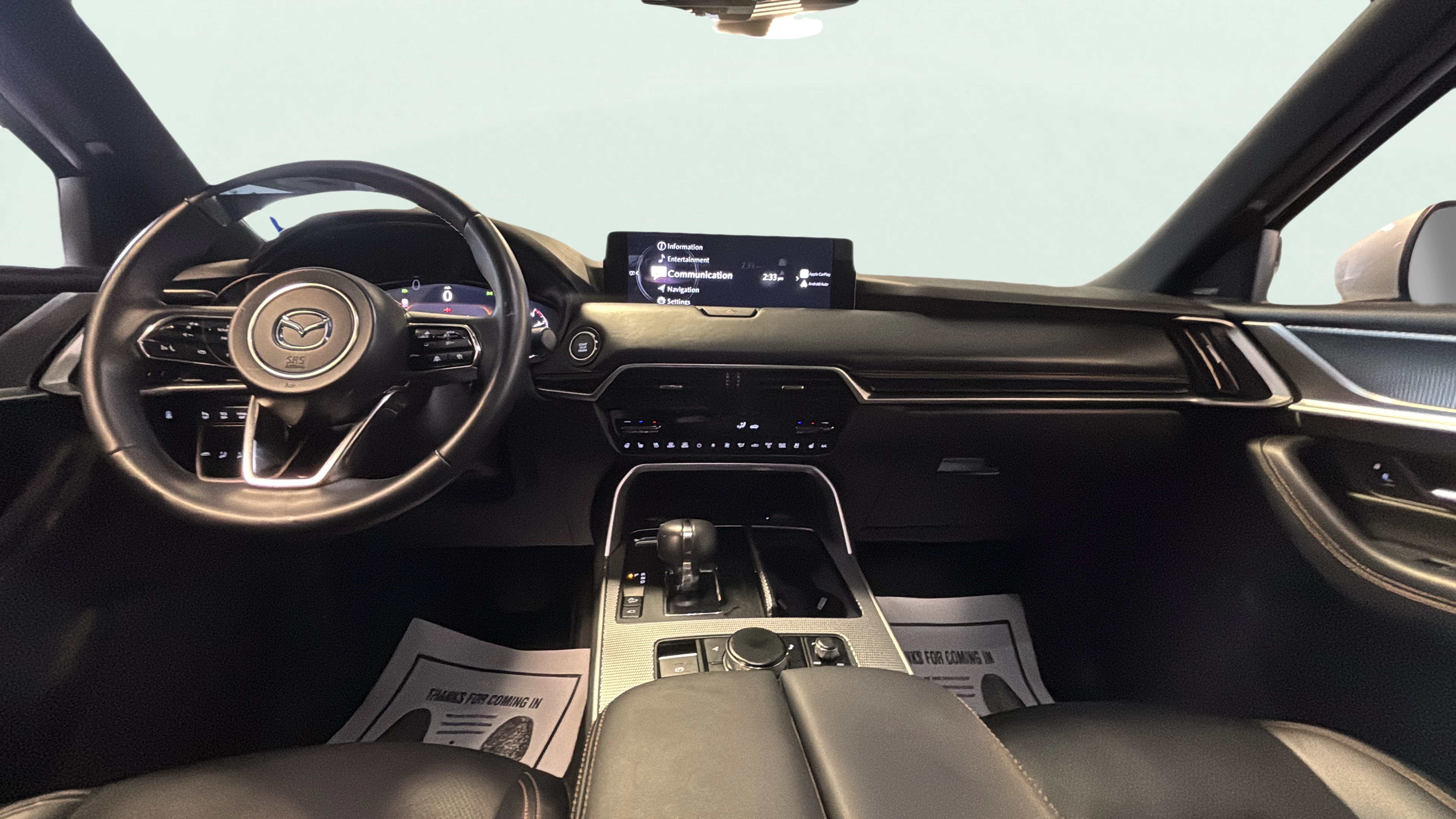 Vehicle interior 360 preview