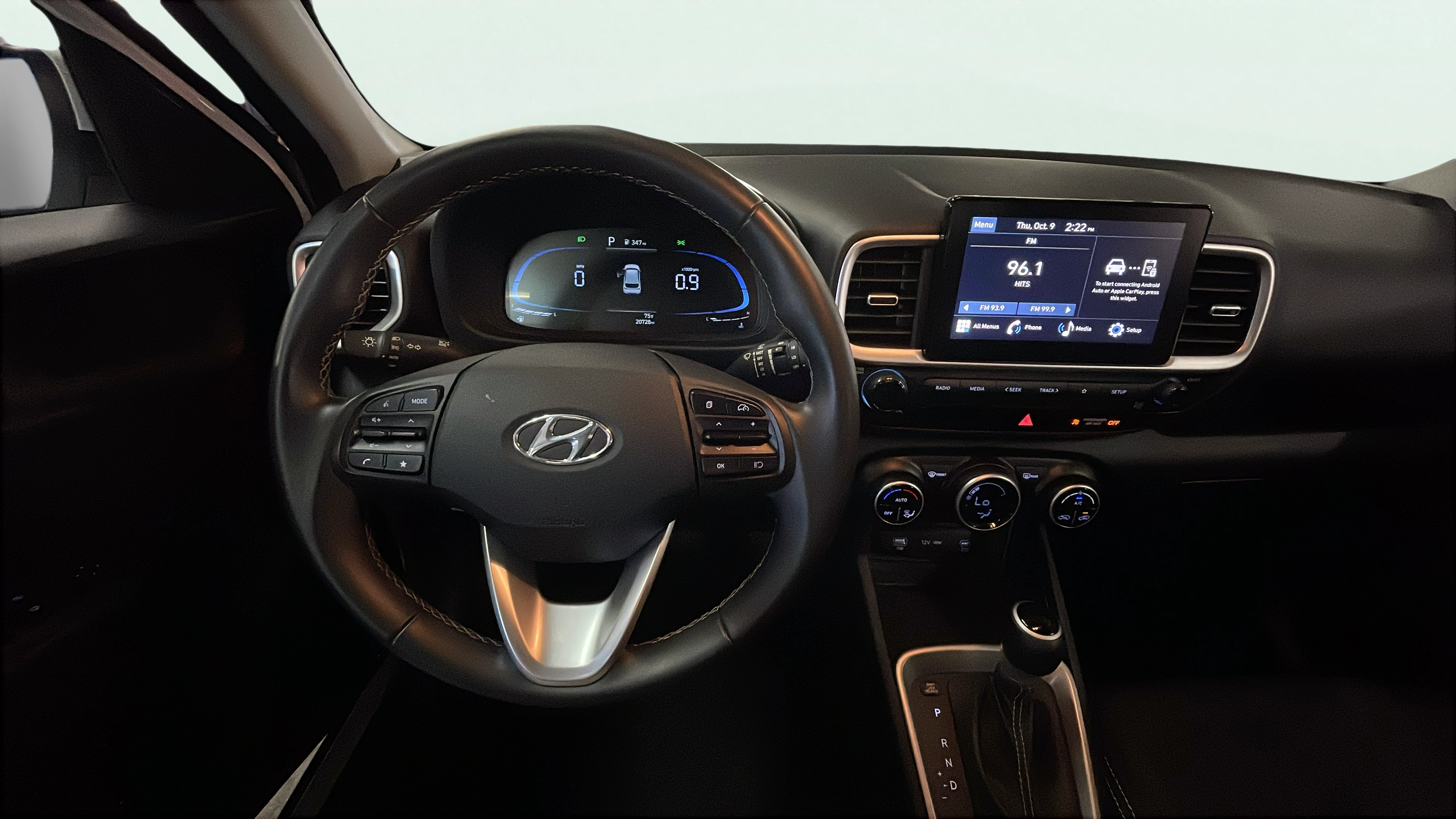 Vehicle interior 360 preview
