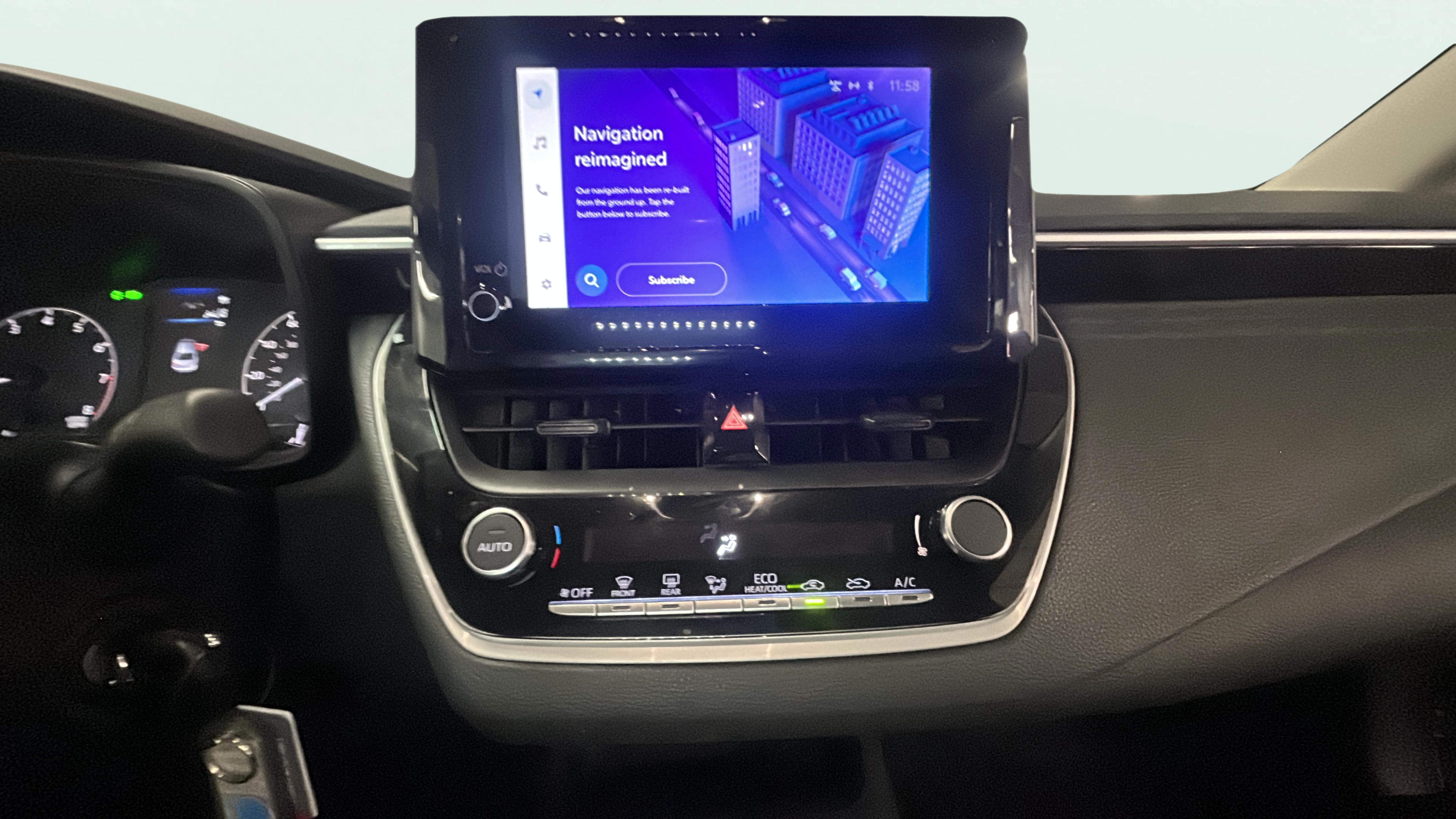 Vehicle interior 360 preview