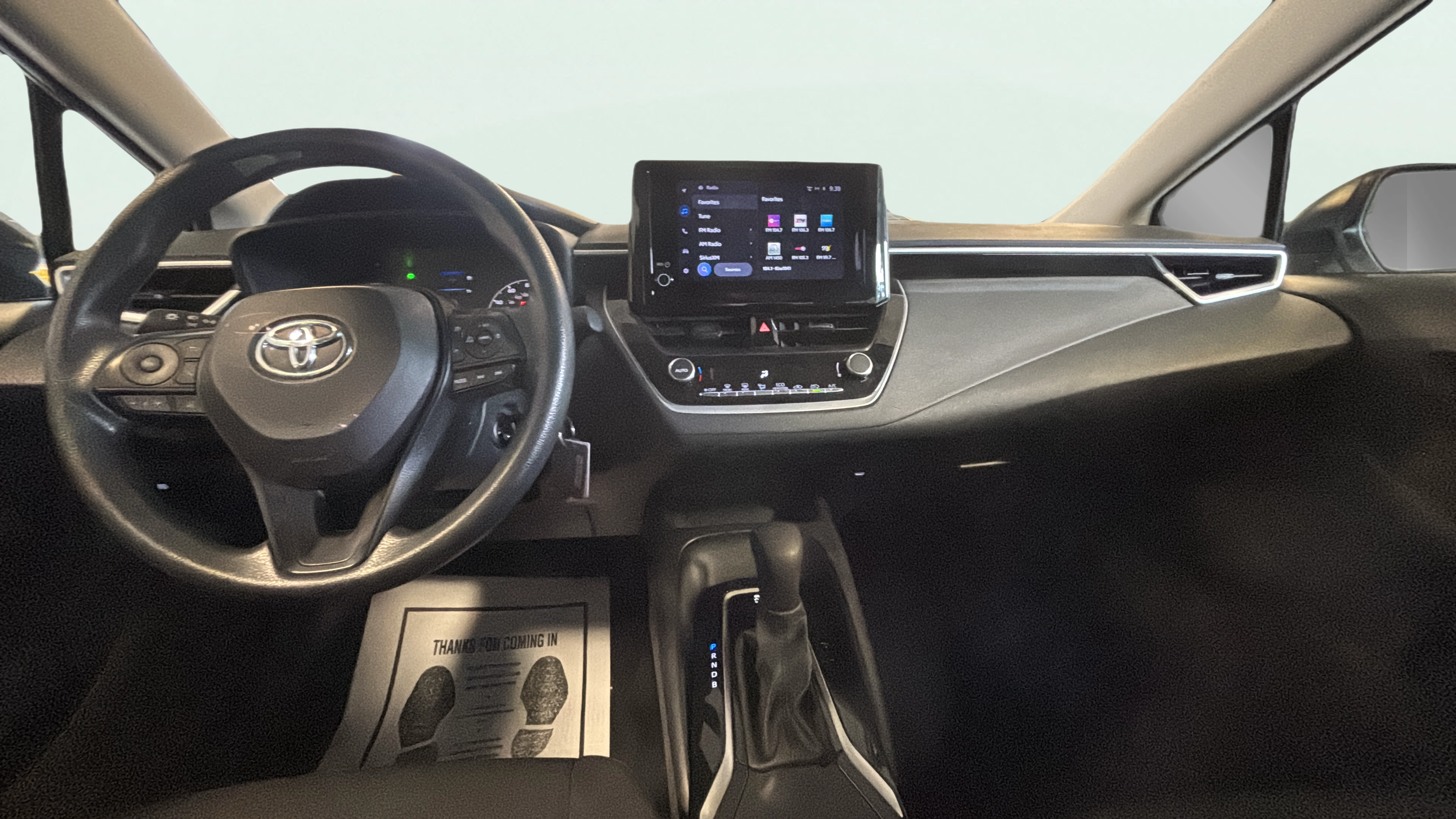Vehicle interior 360 preview
