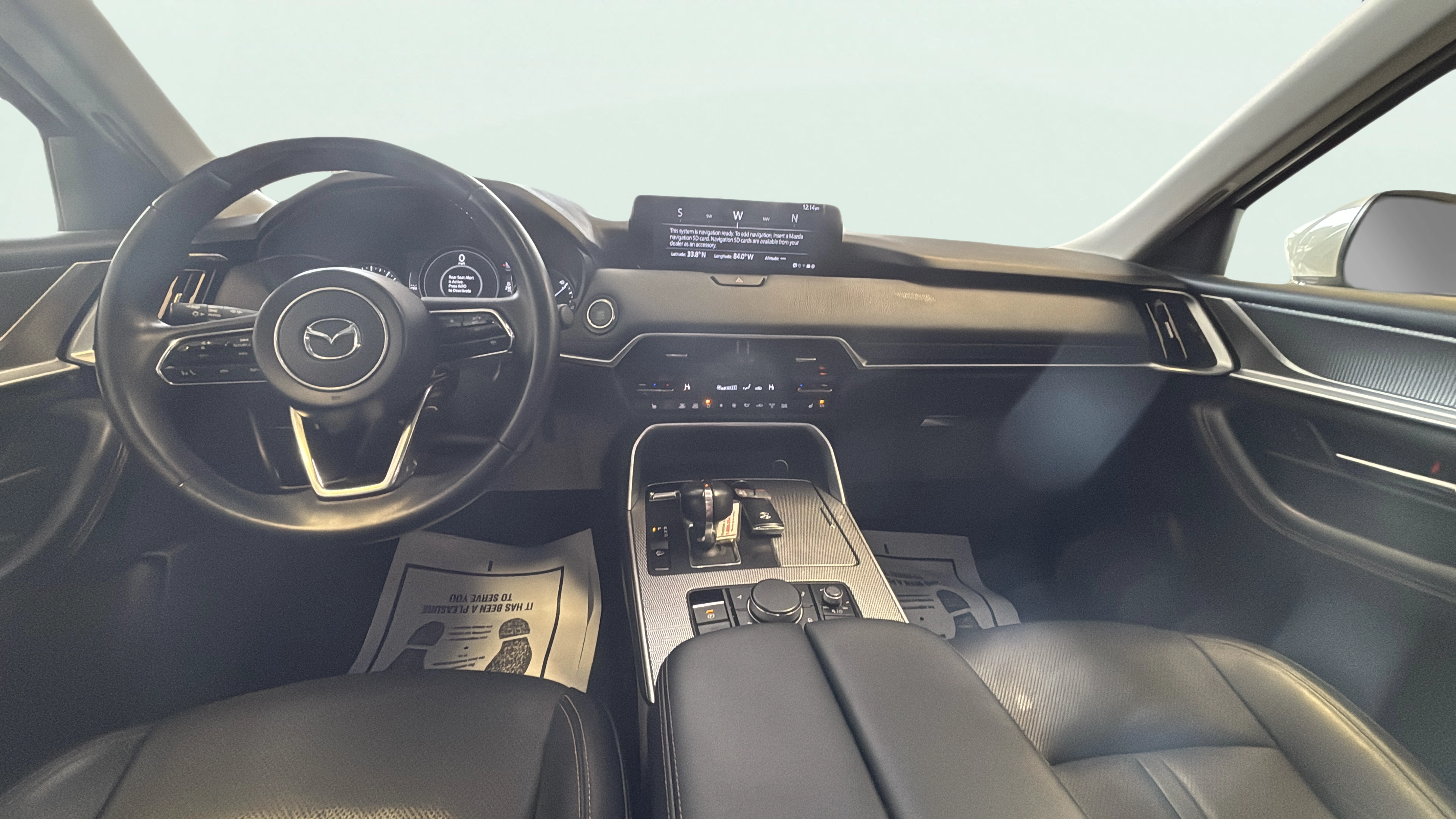 Vehicle interior 360 preview