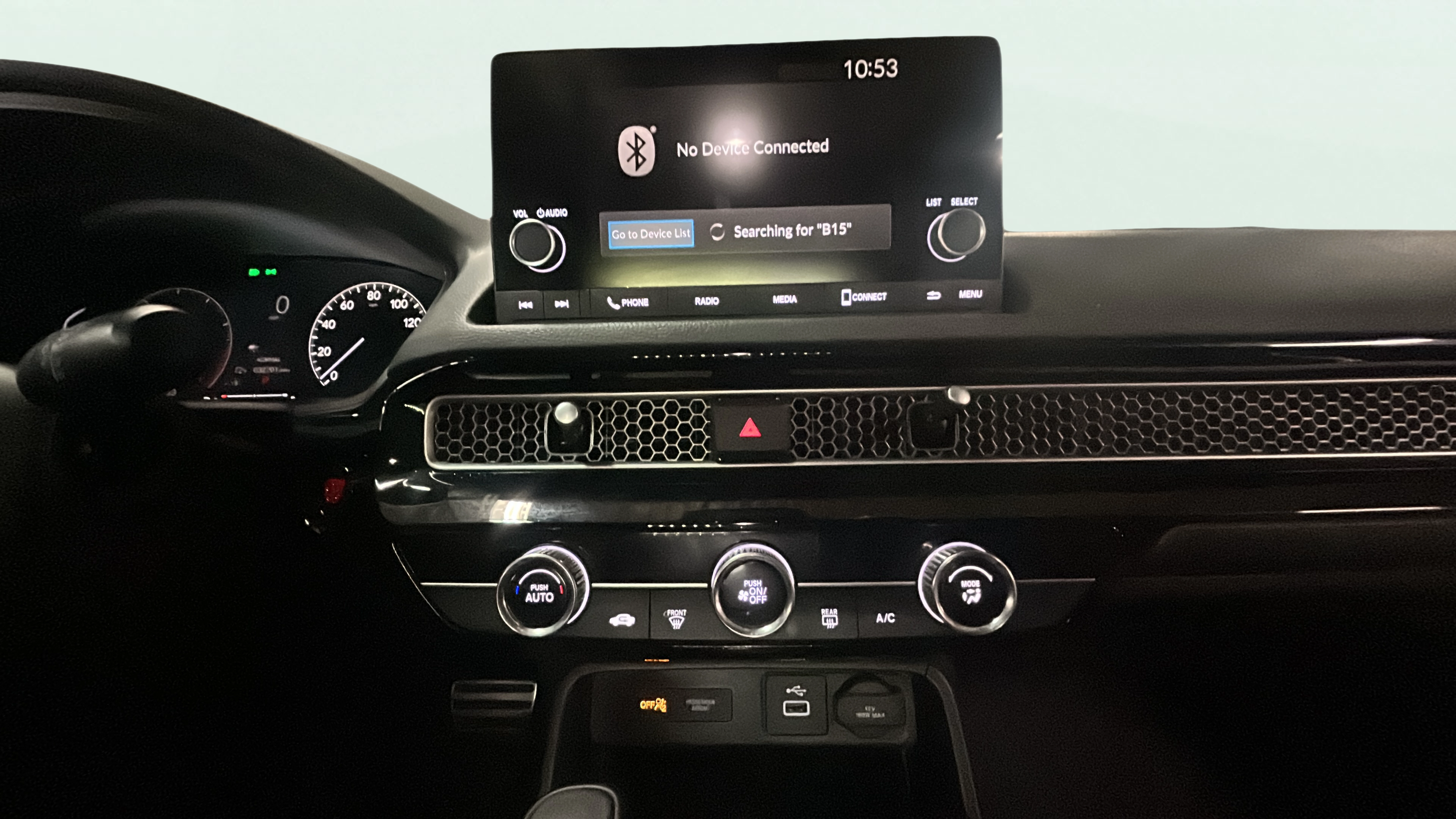 Vehicle interior 360 preview