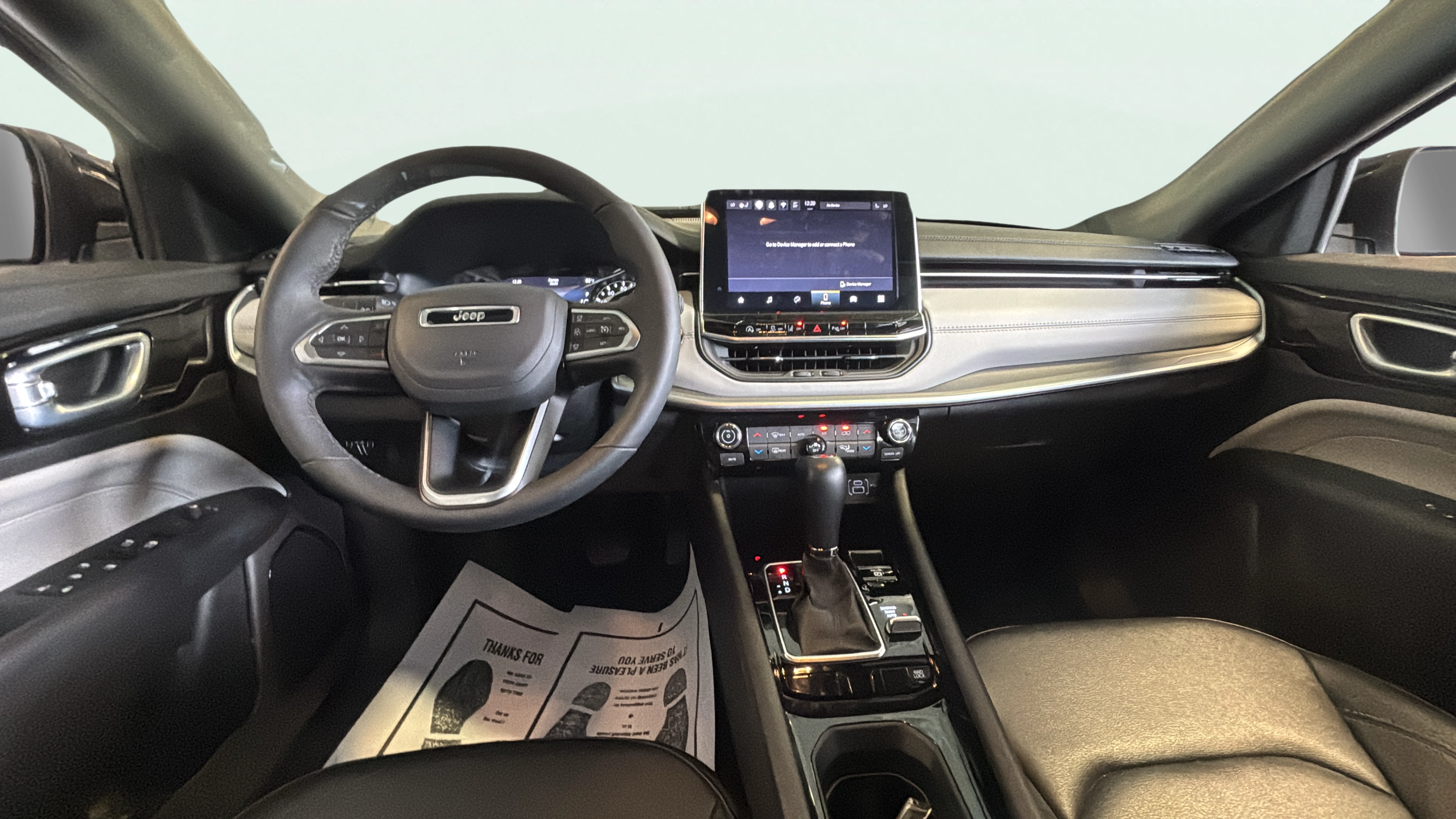 Vehicle interior 360 preview