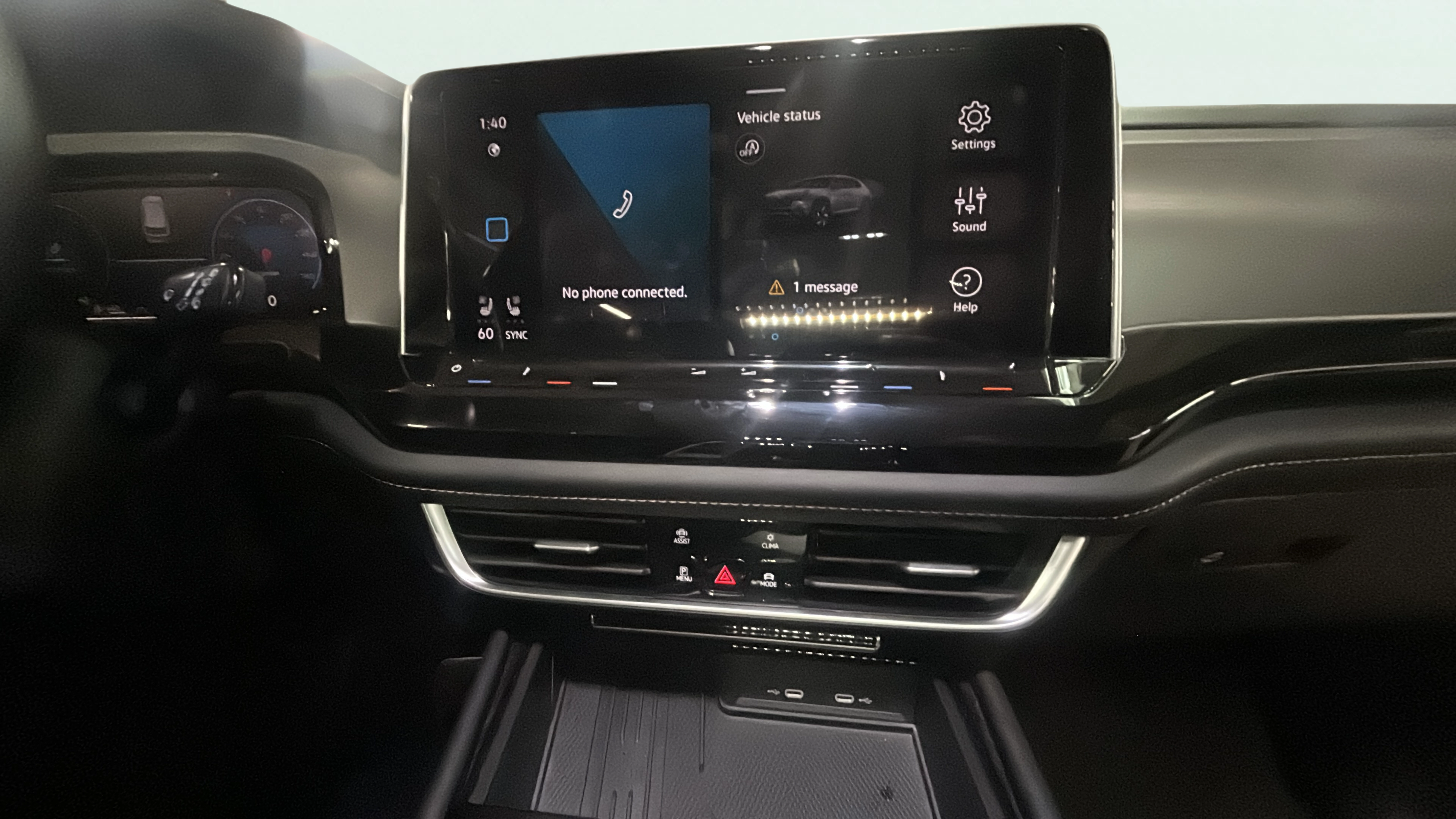 Vehicle interior 360 preview