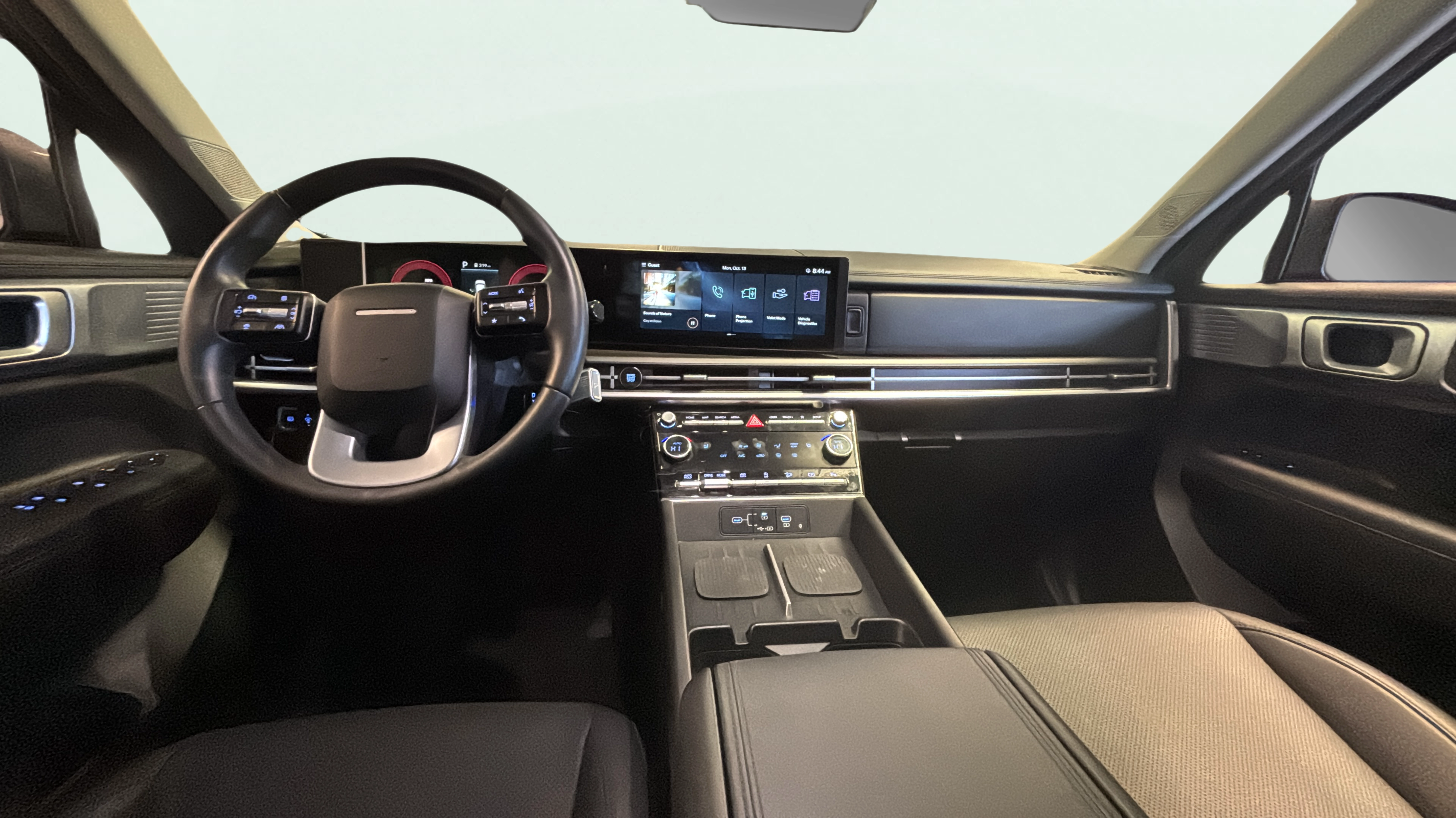 Vehicle interior 360 preview
