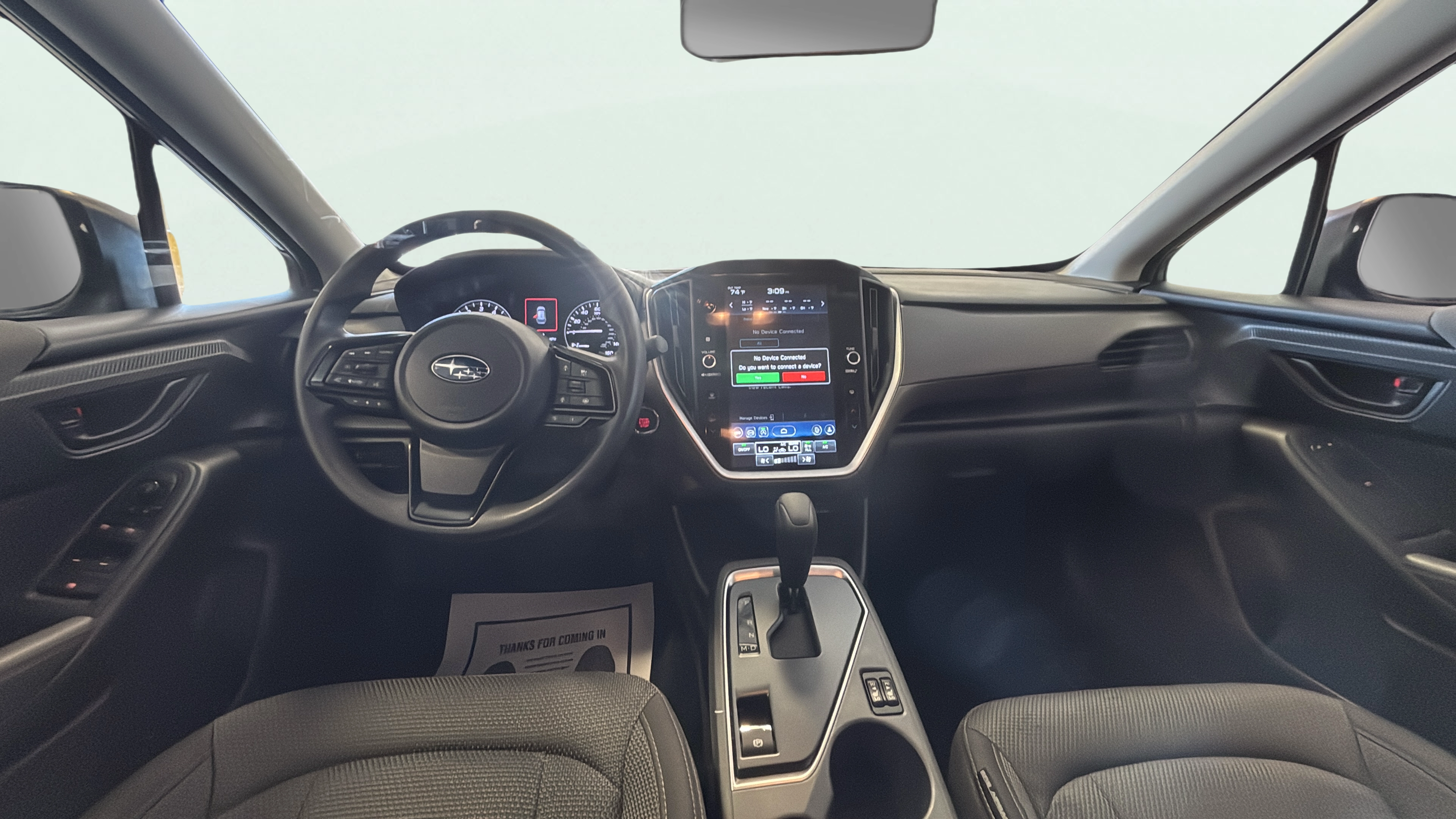 Vehicle interior 360 preview