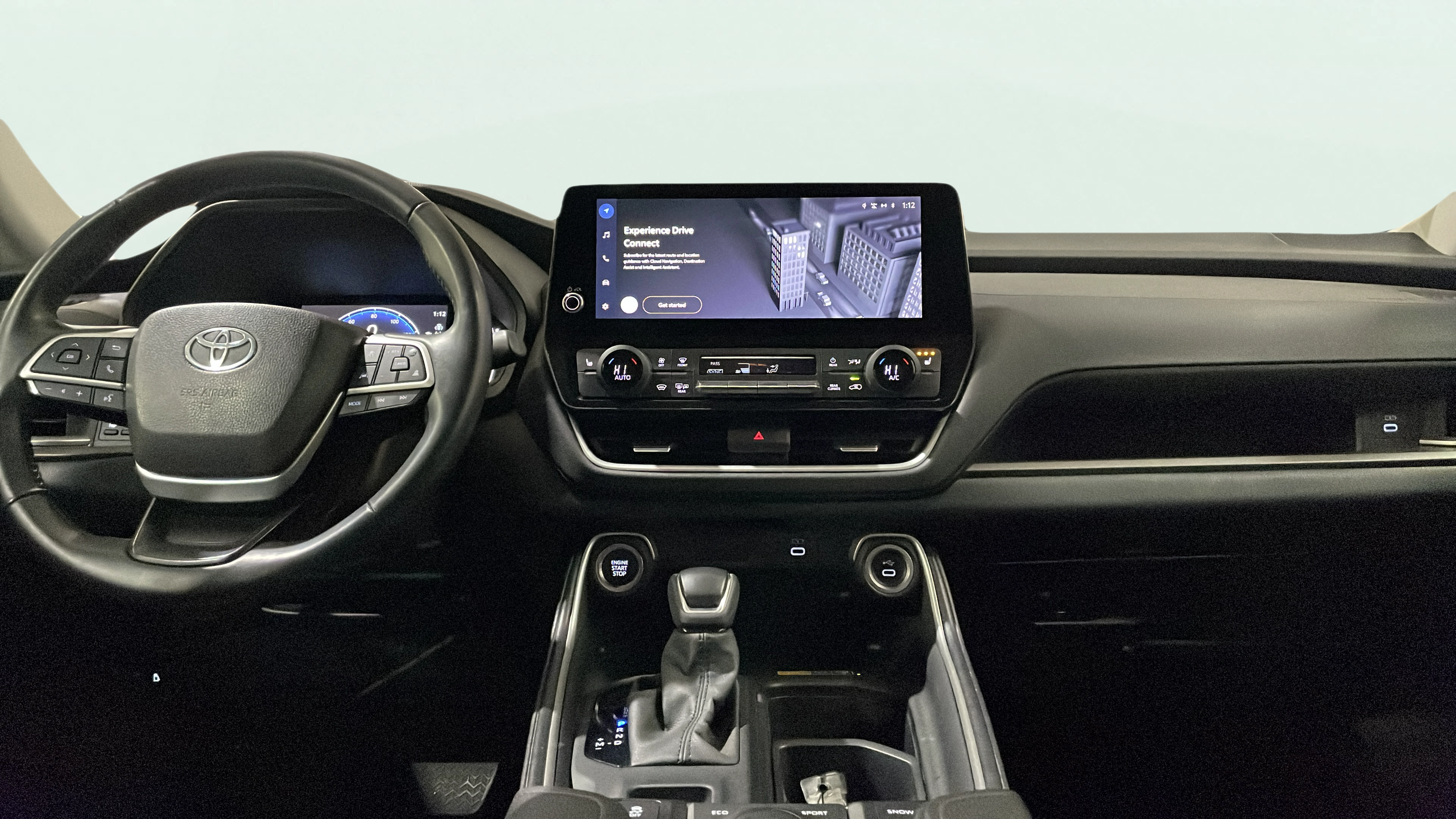 Vehicle interior 360 preview