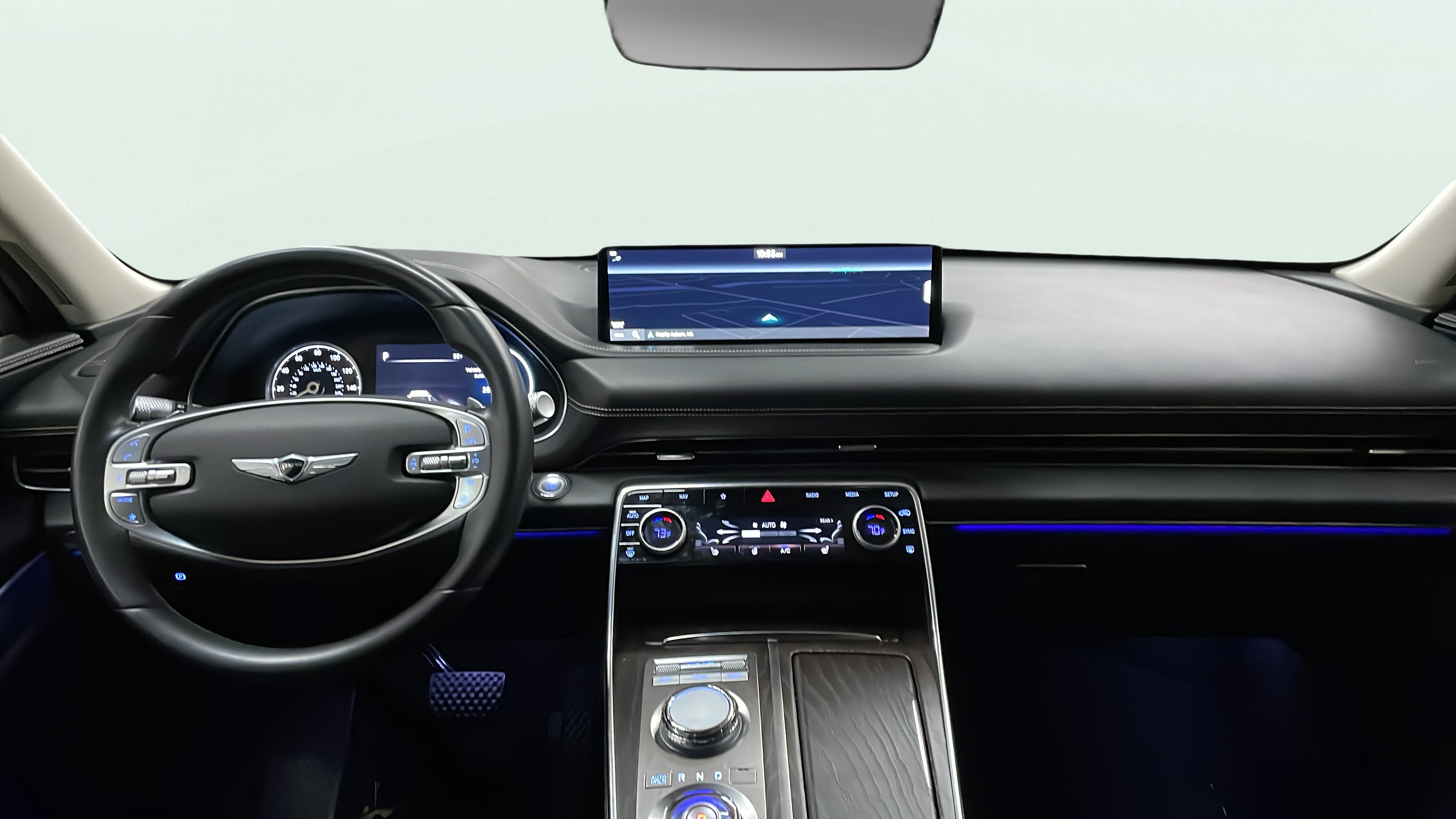 Vehicle interior 360 preview