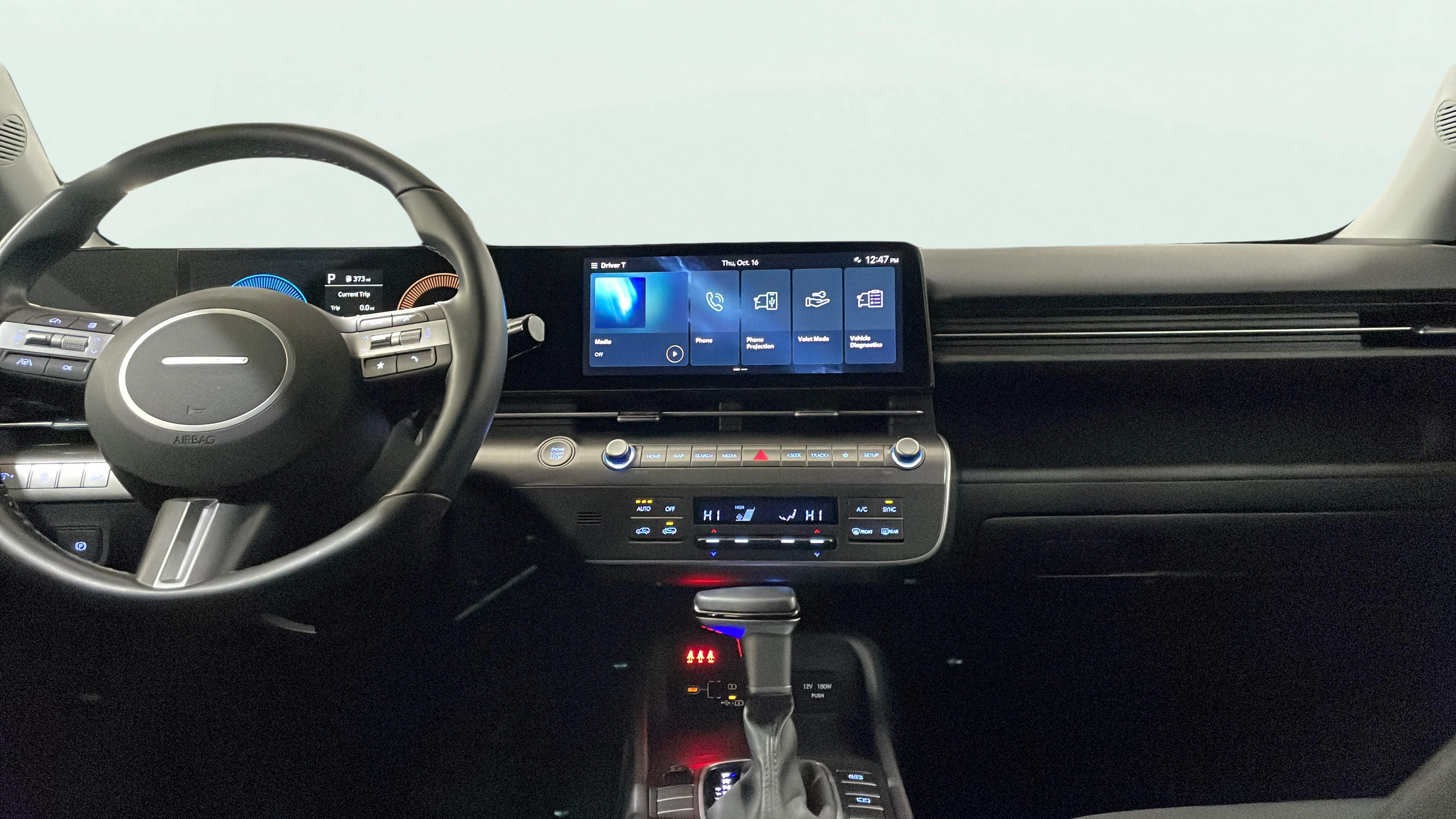 Vehicle interior 360 preview