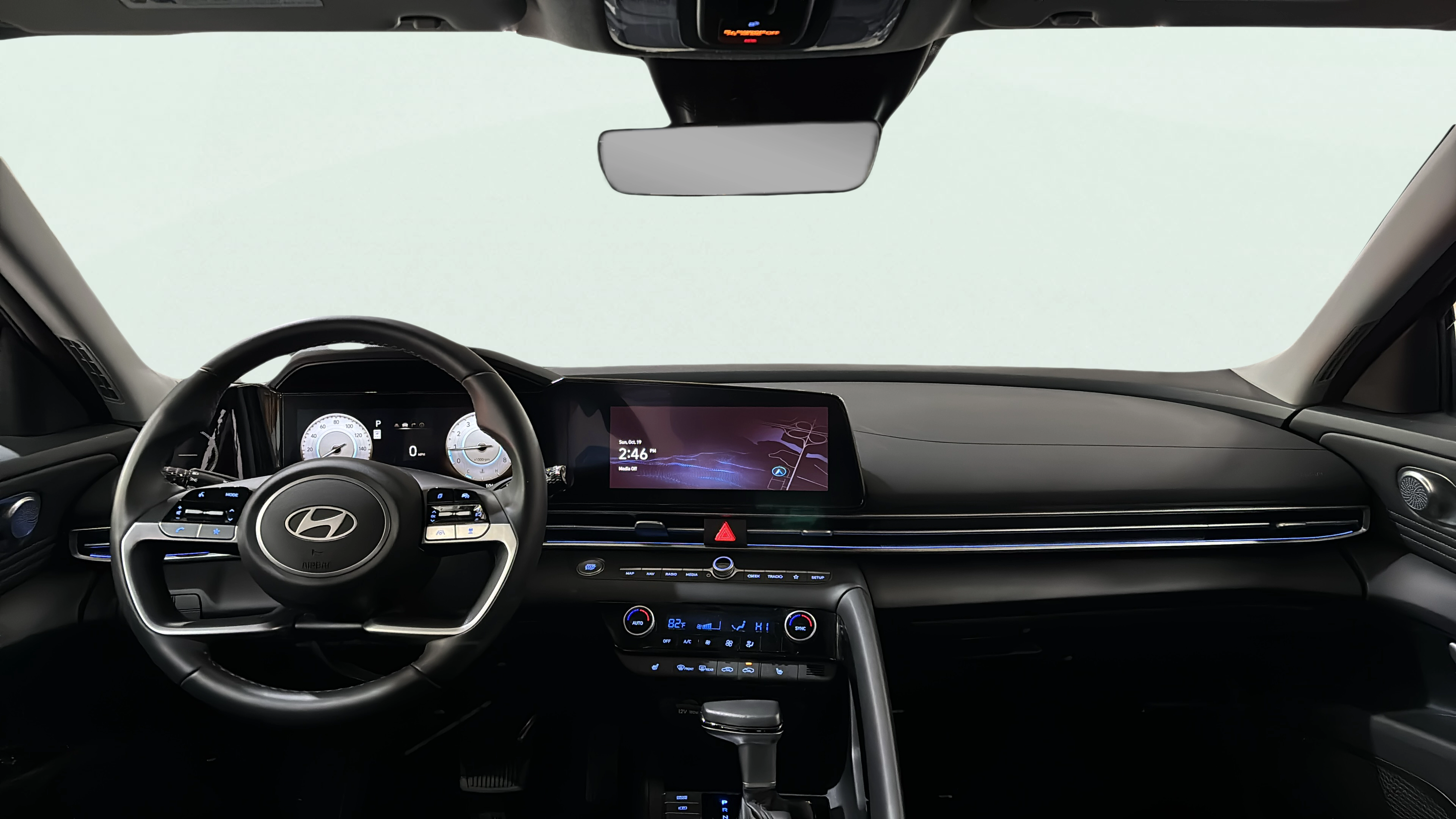Vehicle interior 360 preview