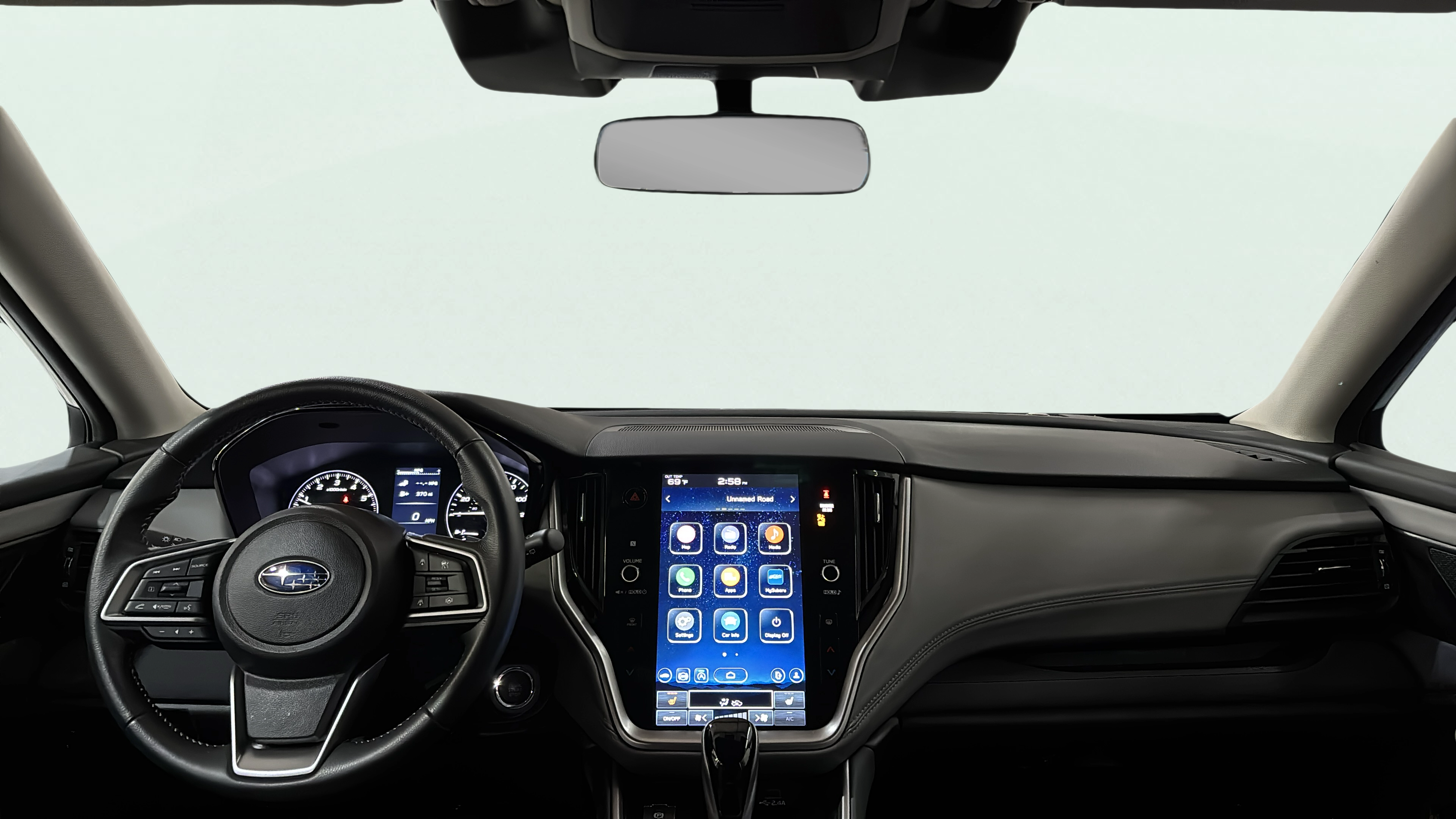 Vehicle interior 360 preview