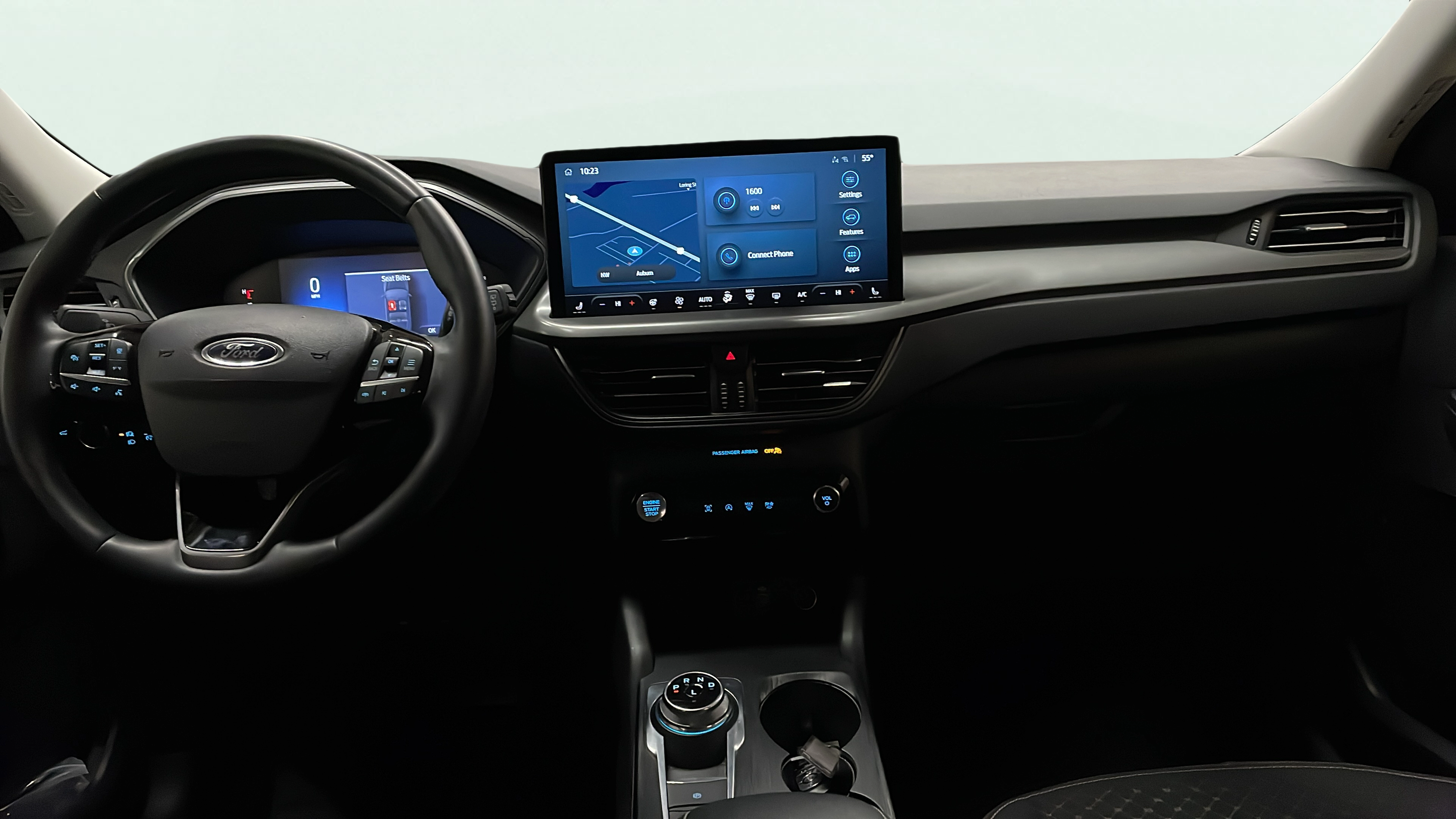 Vehicle interior 360 preview