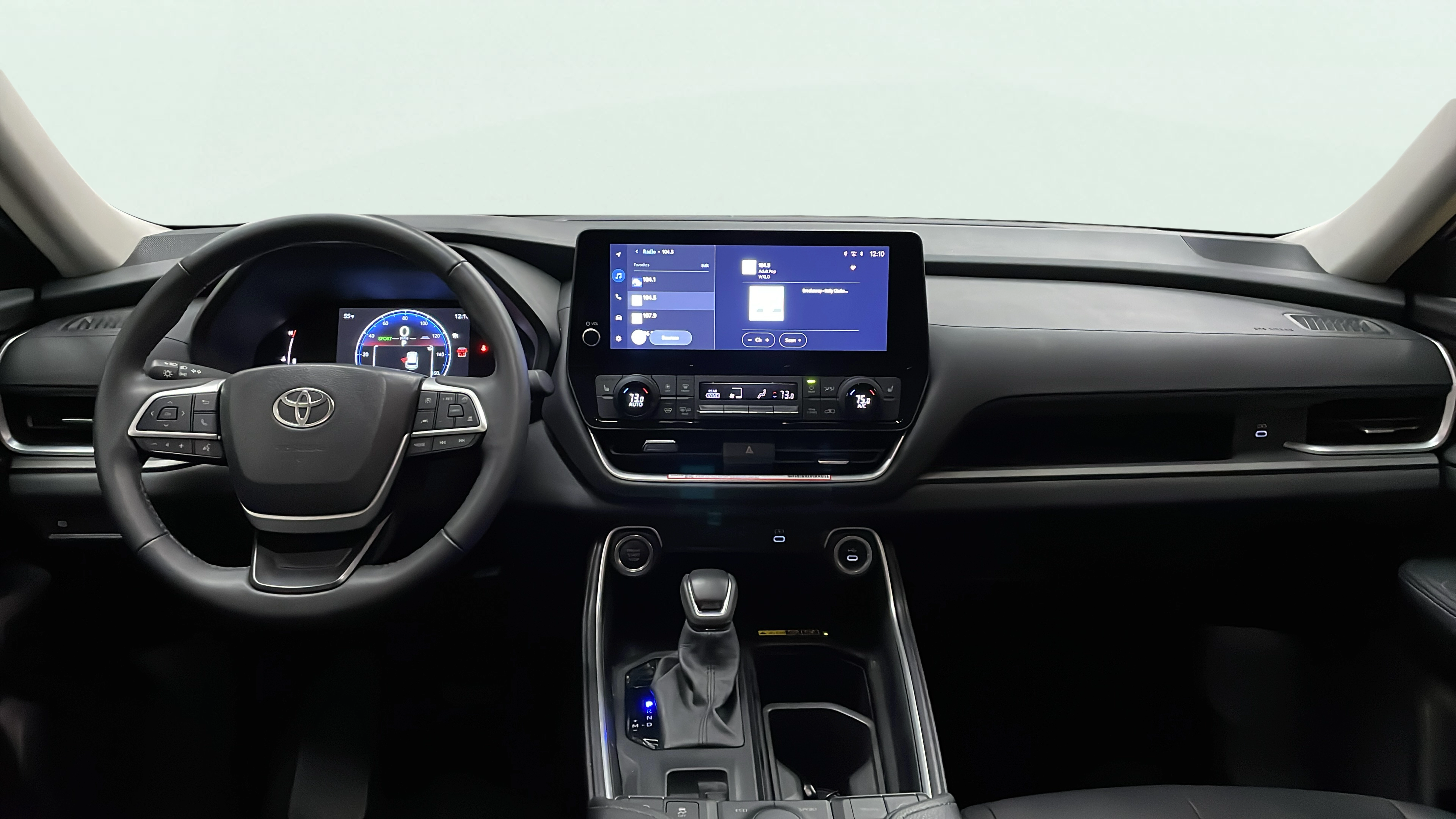 Vehicle interior 360 preview