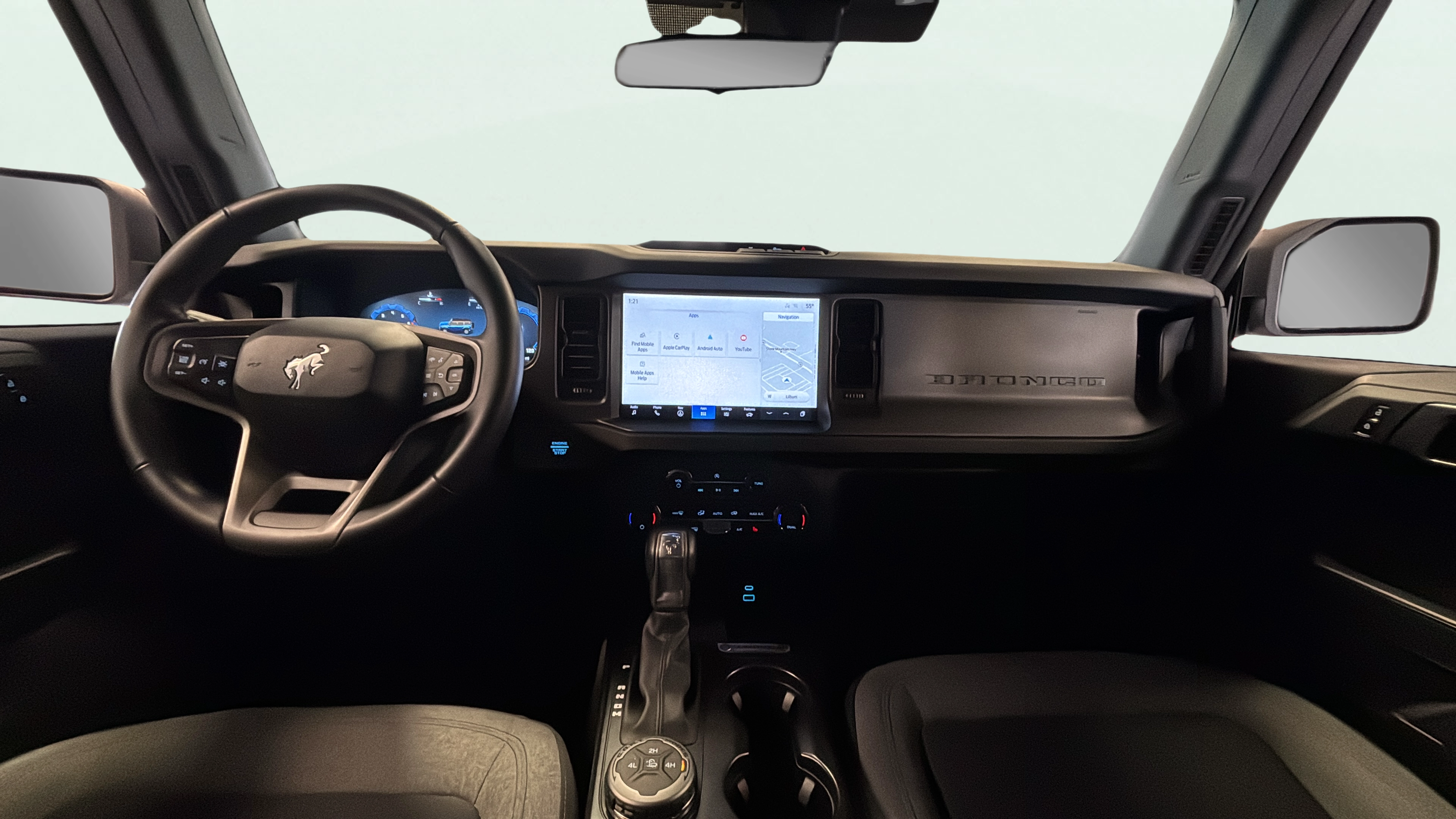 Vehicle interior 360 preview