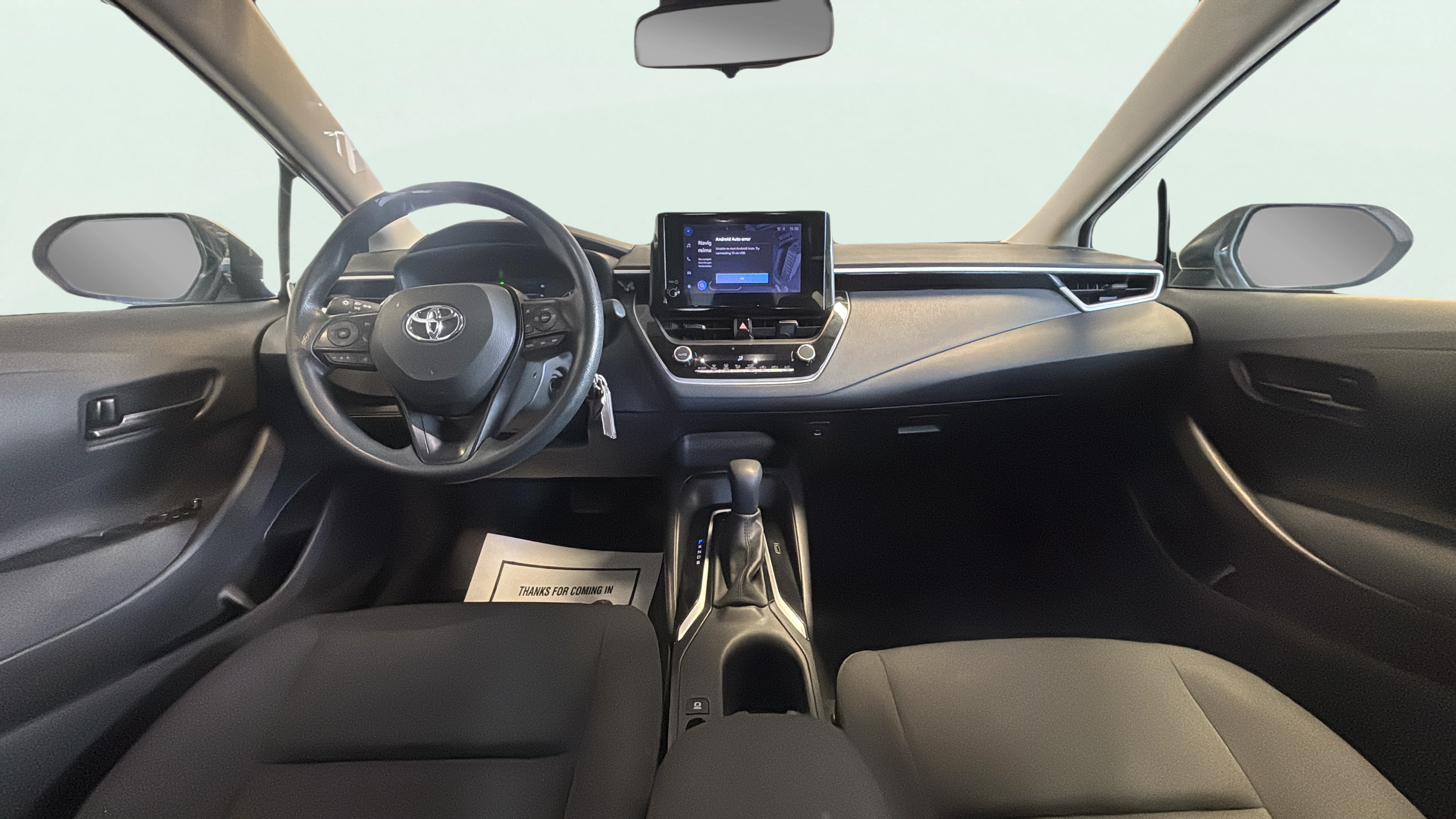 Vehicle interior 360 preview