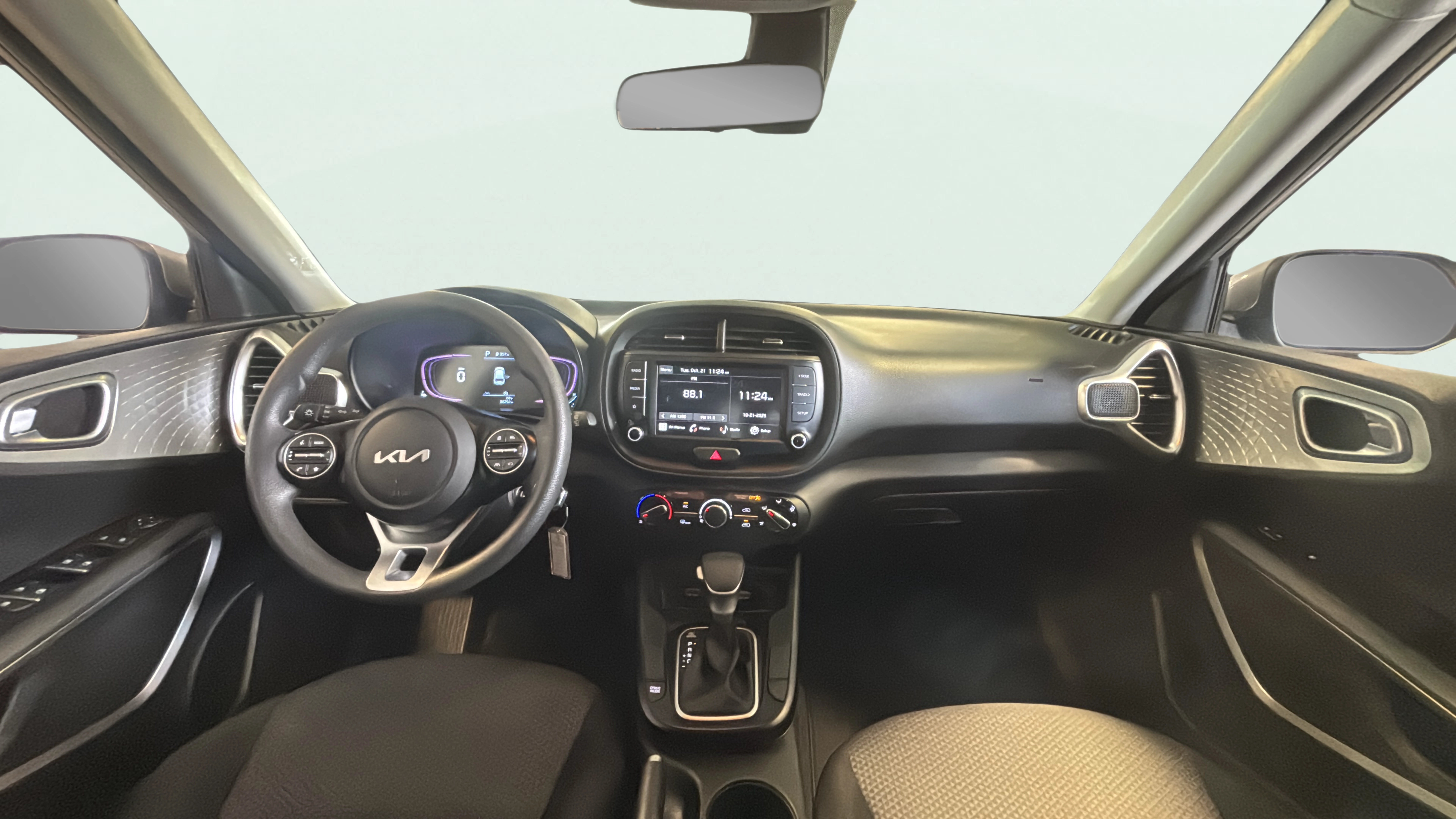 Vehicle interior 360 preview
