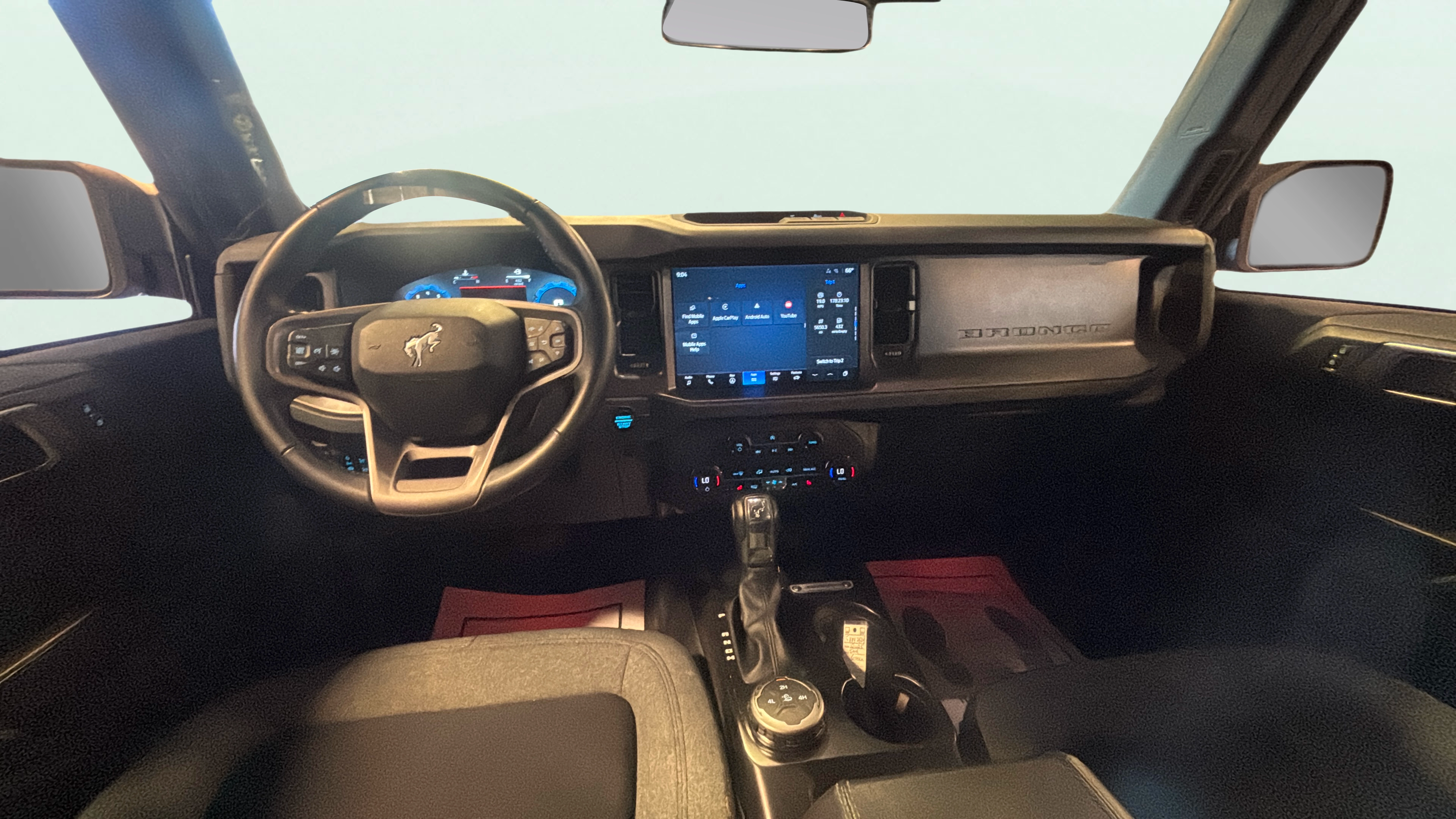 Vehicle interior 360 preview