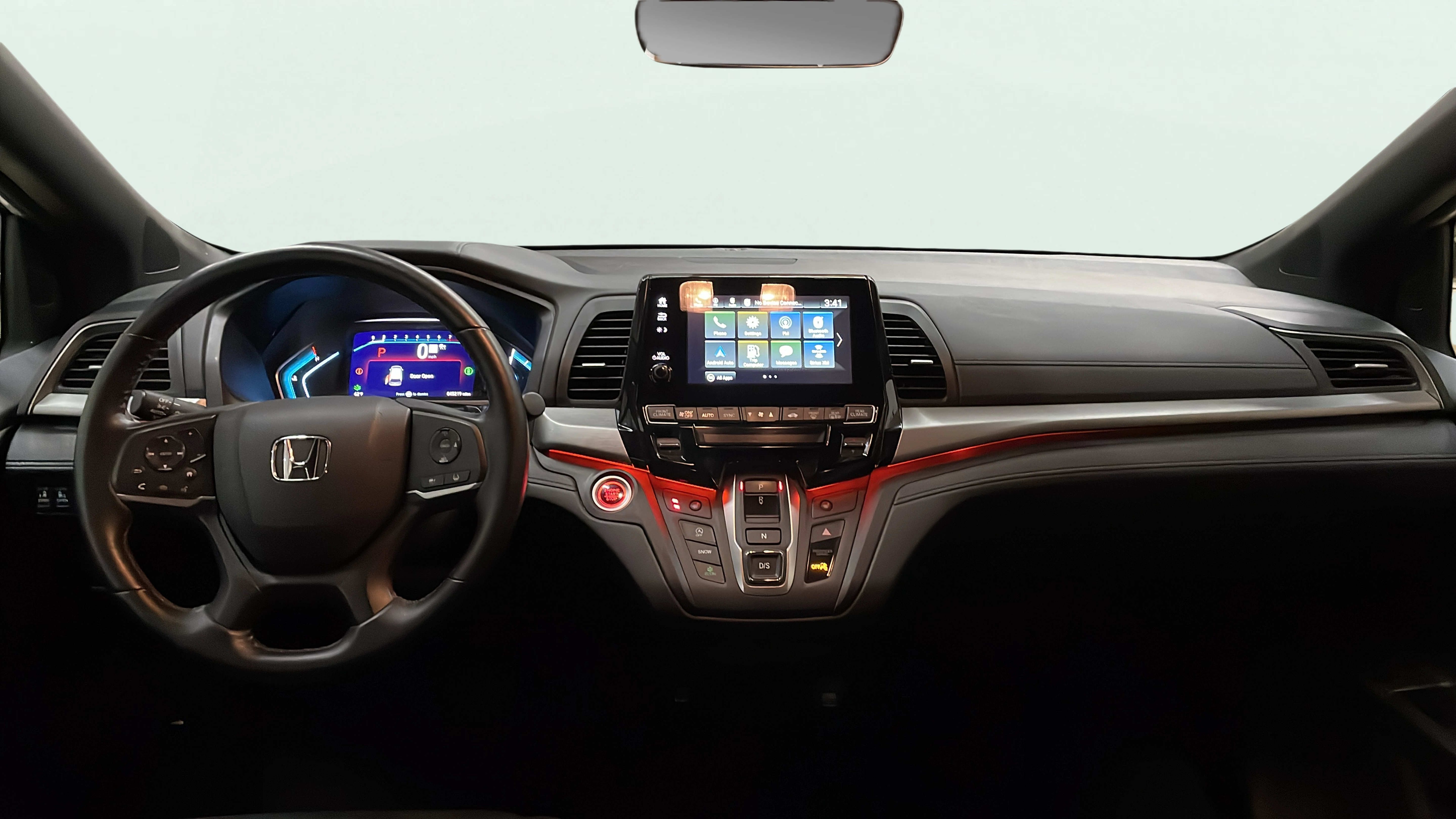 Vehicle interior 360 preview