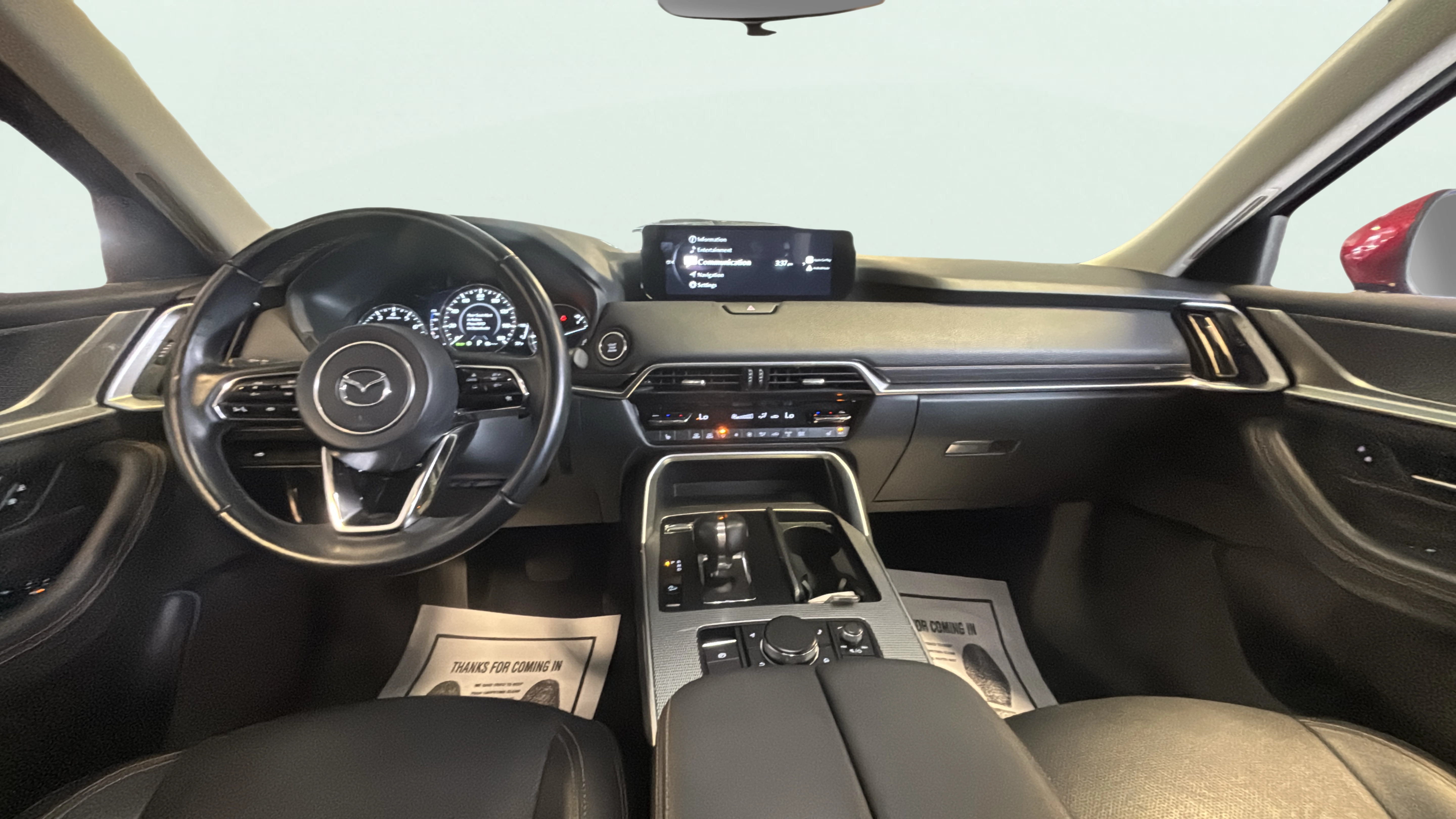 Vehicle interior 360 preview