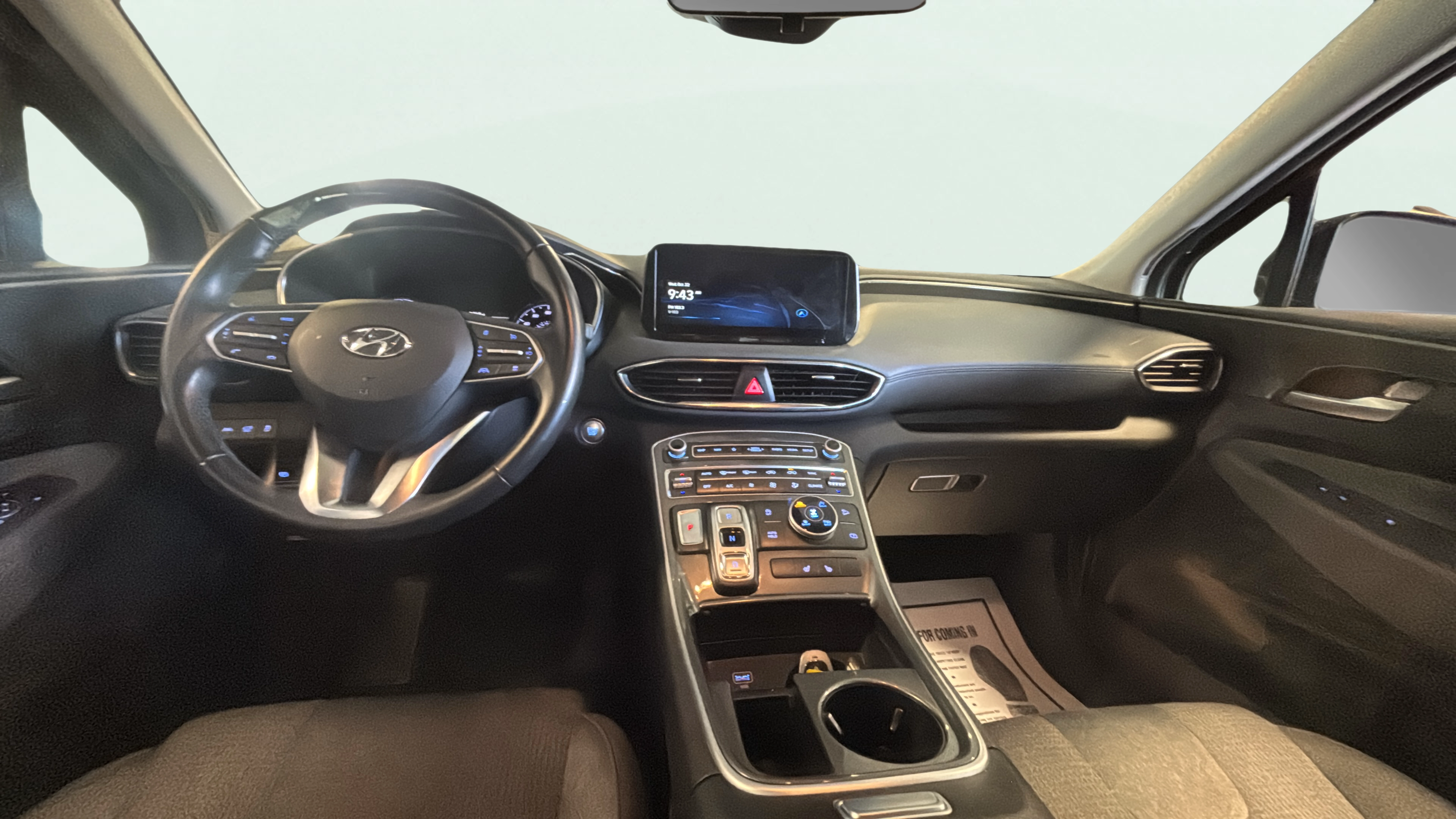 Vehicle interior 360 preview