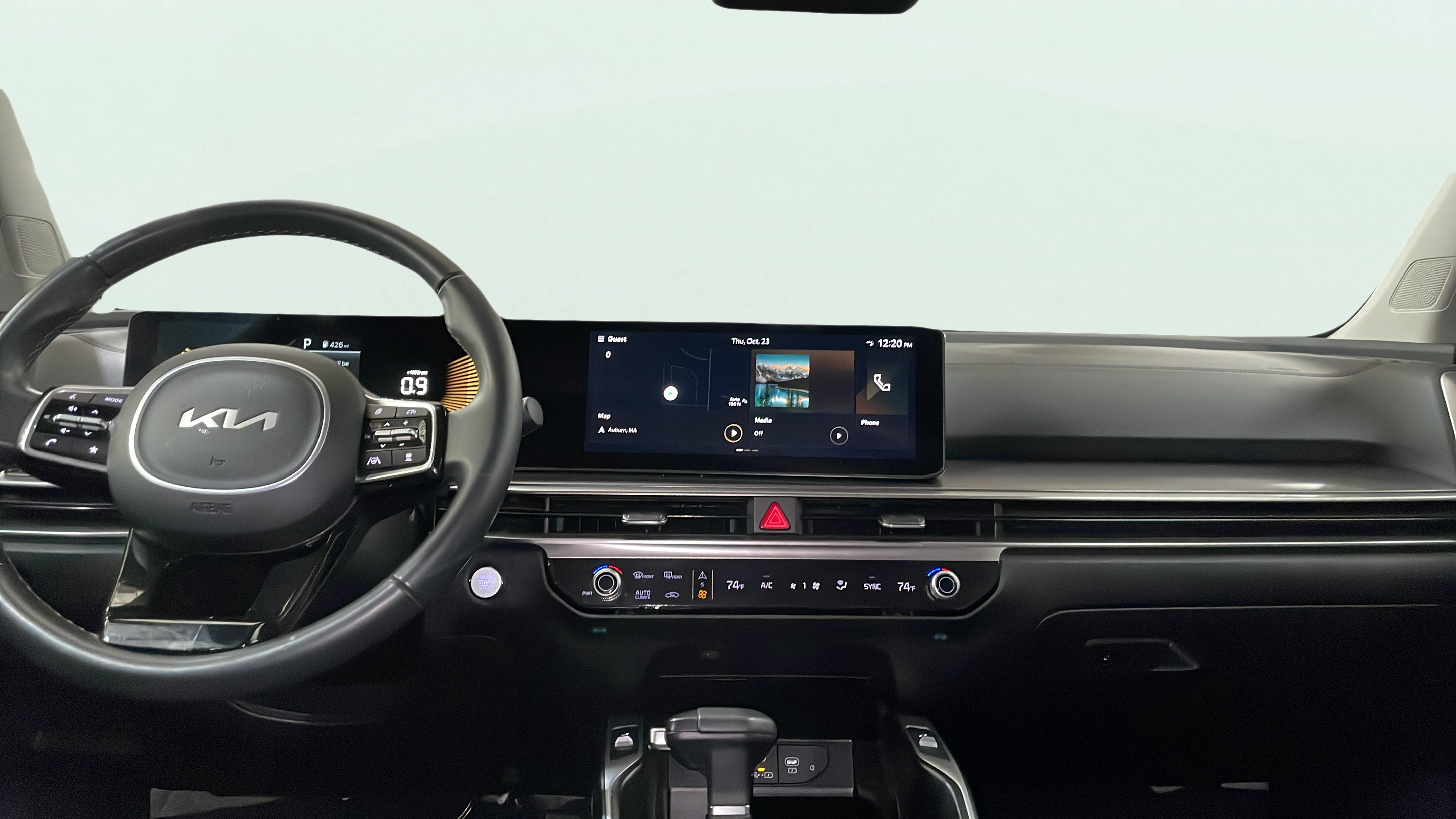 Vehicle interior 360 preview