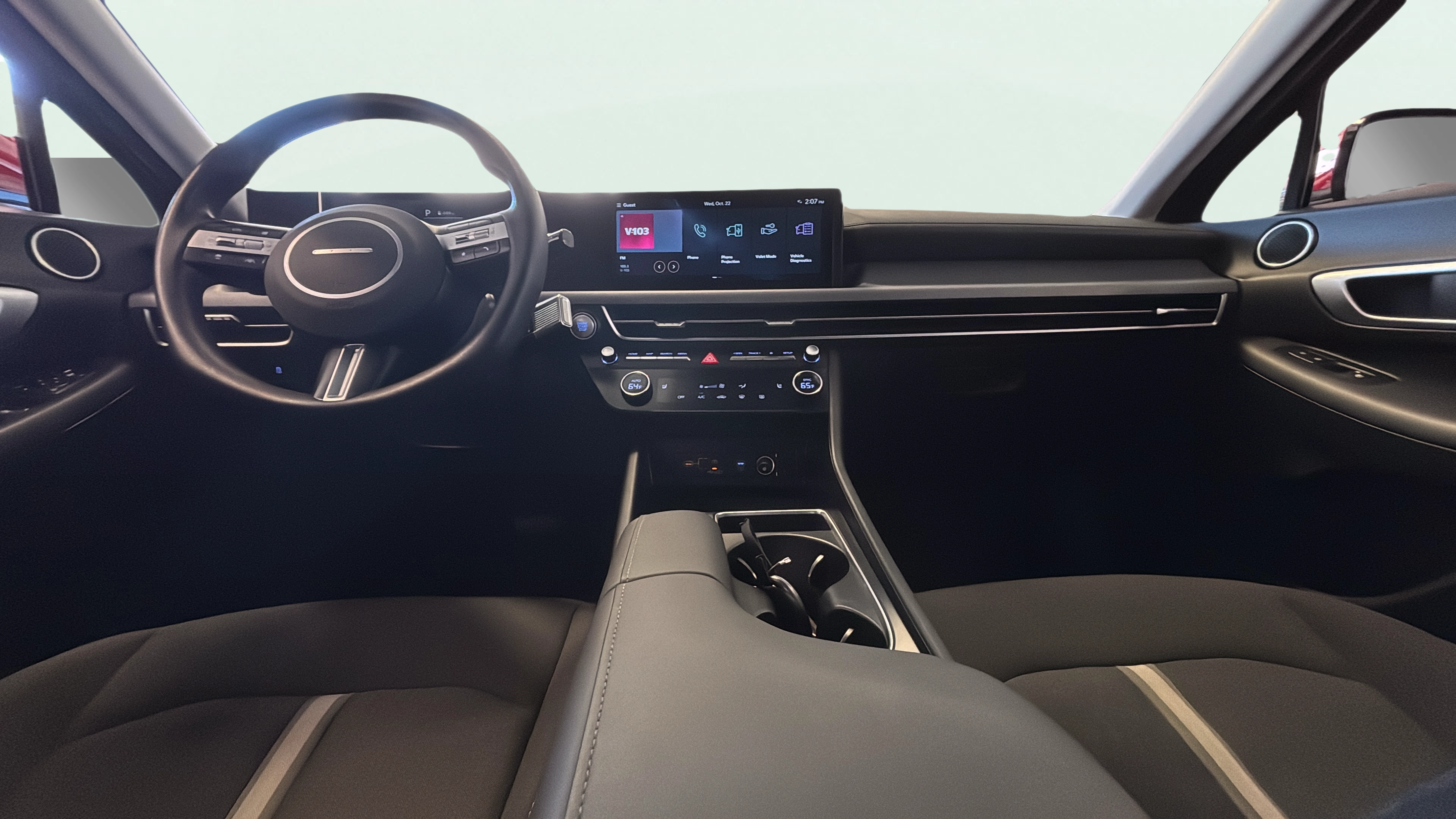 Vehicle interior 360 preview