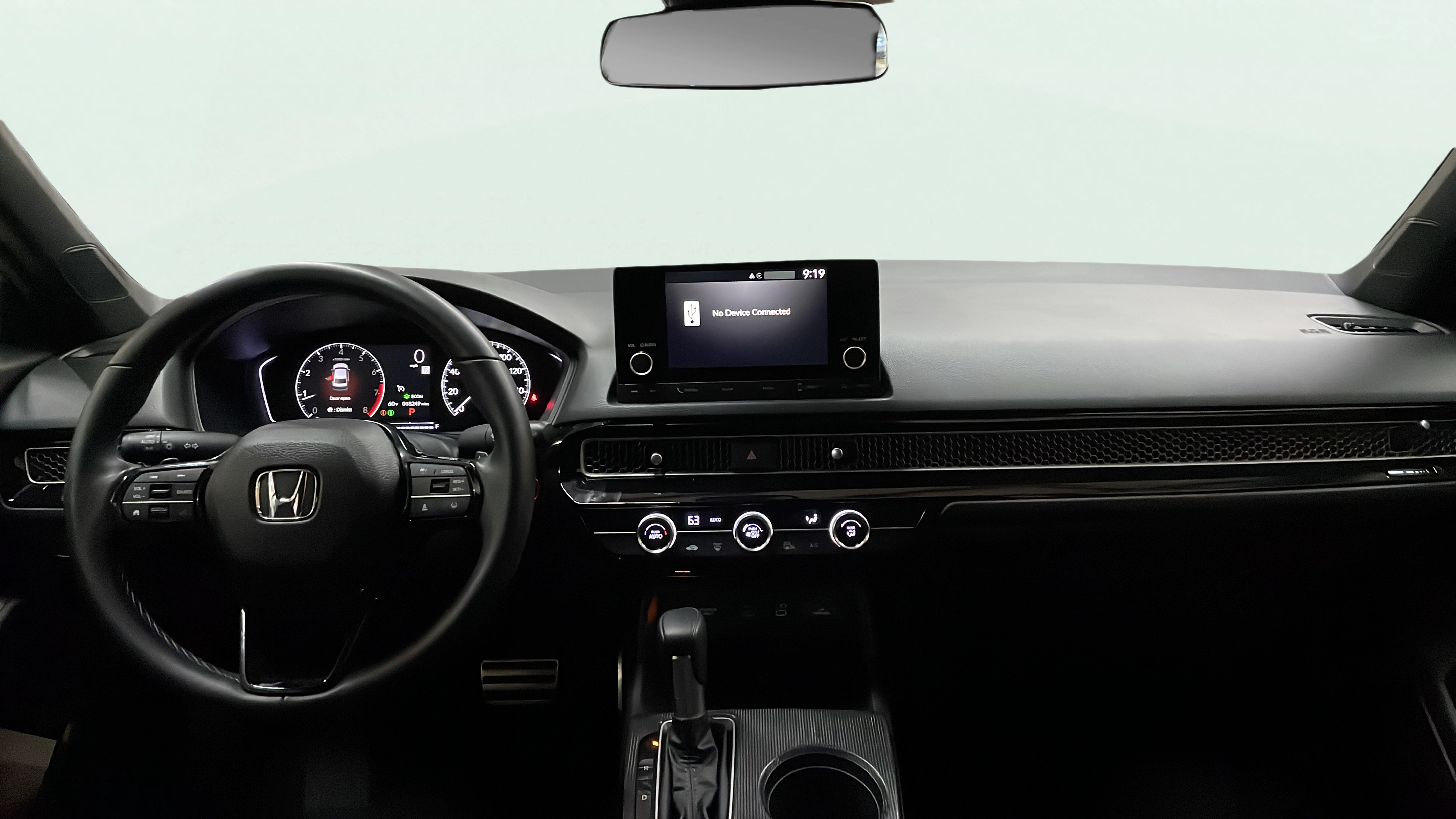 Vehicle interior 360 preview