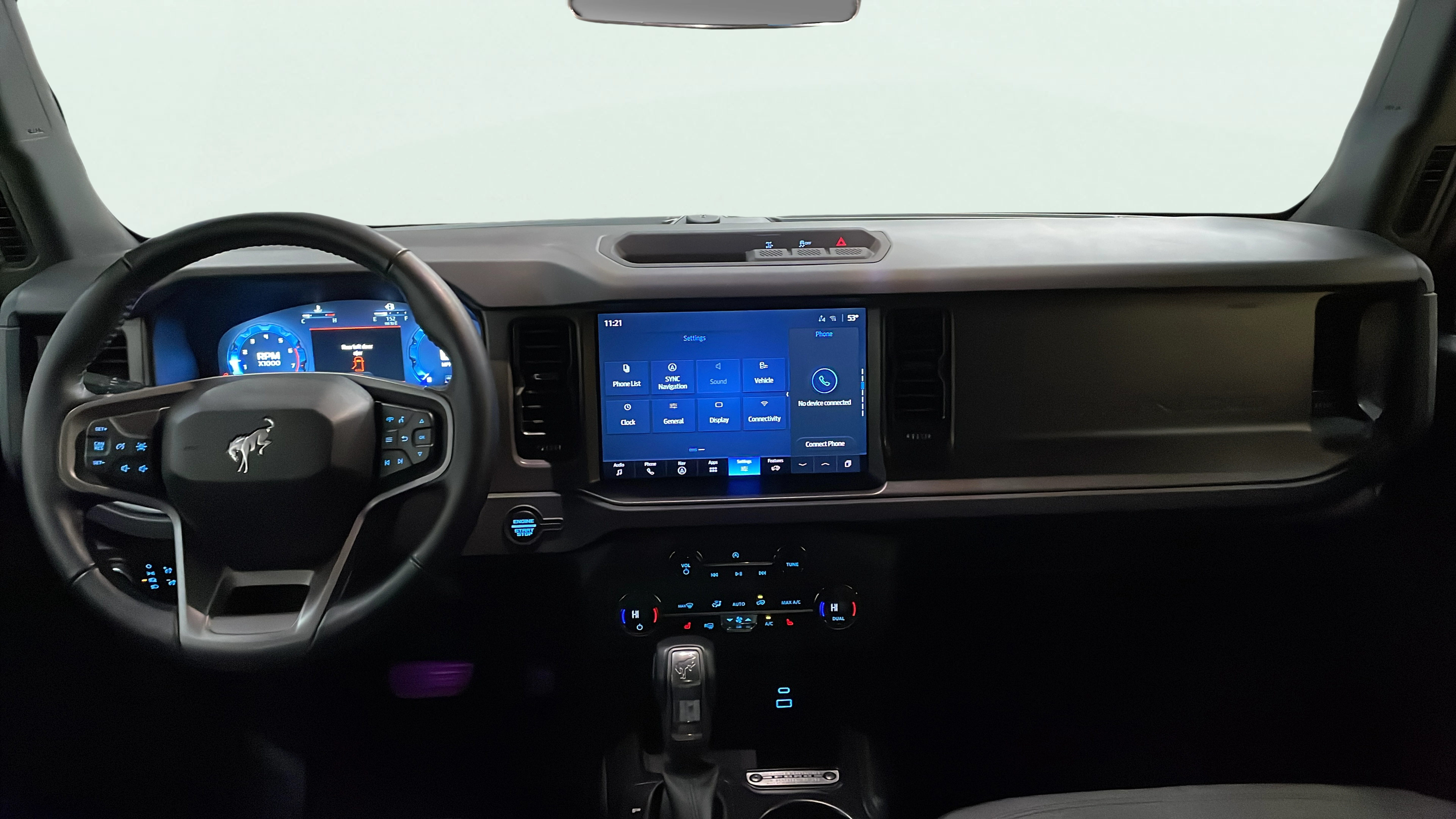 Vehicle interior 360 preview