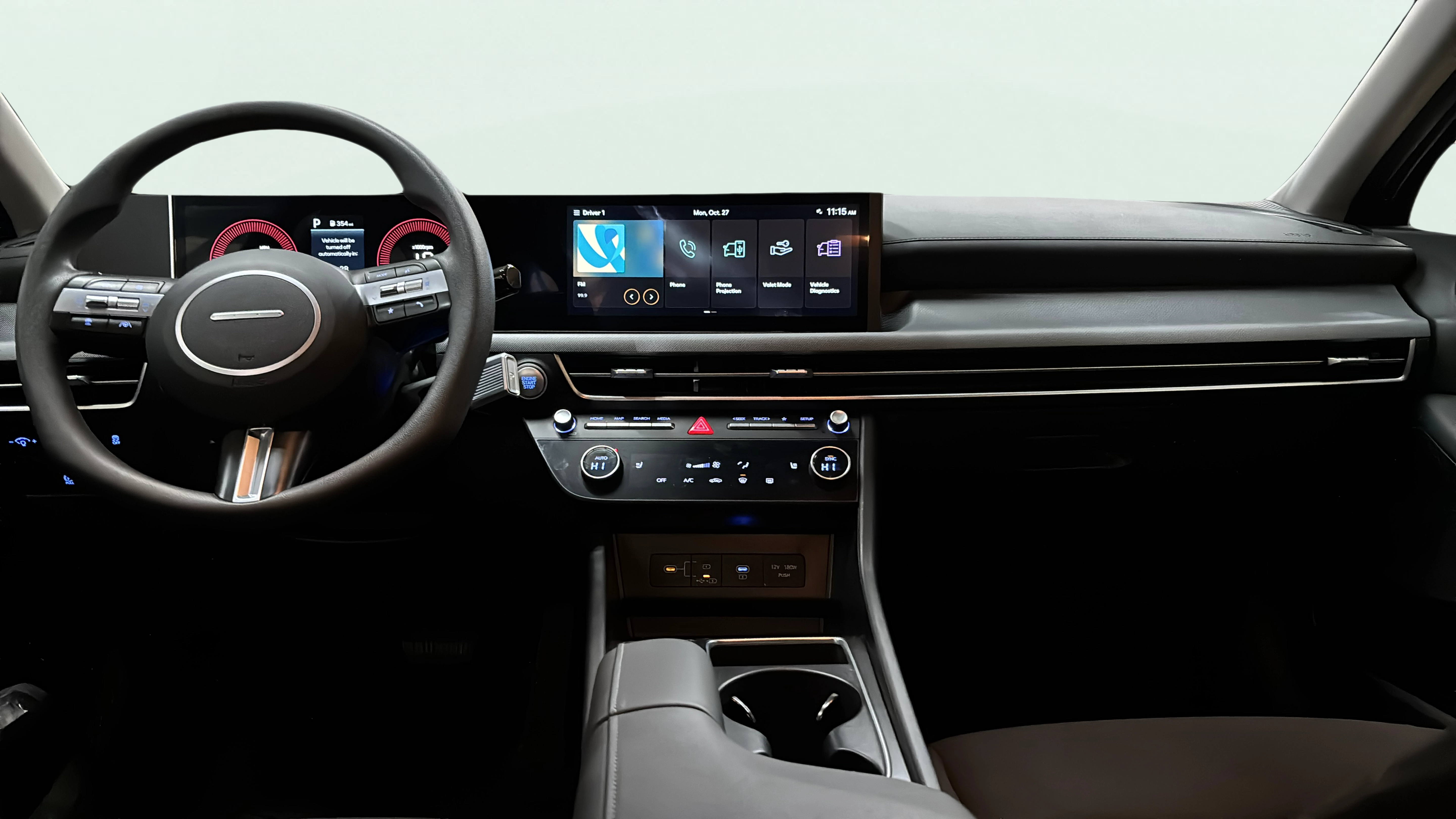 Vehicle interior 360 preview