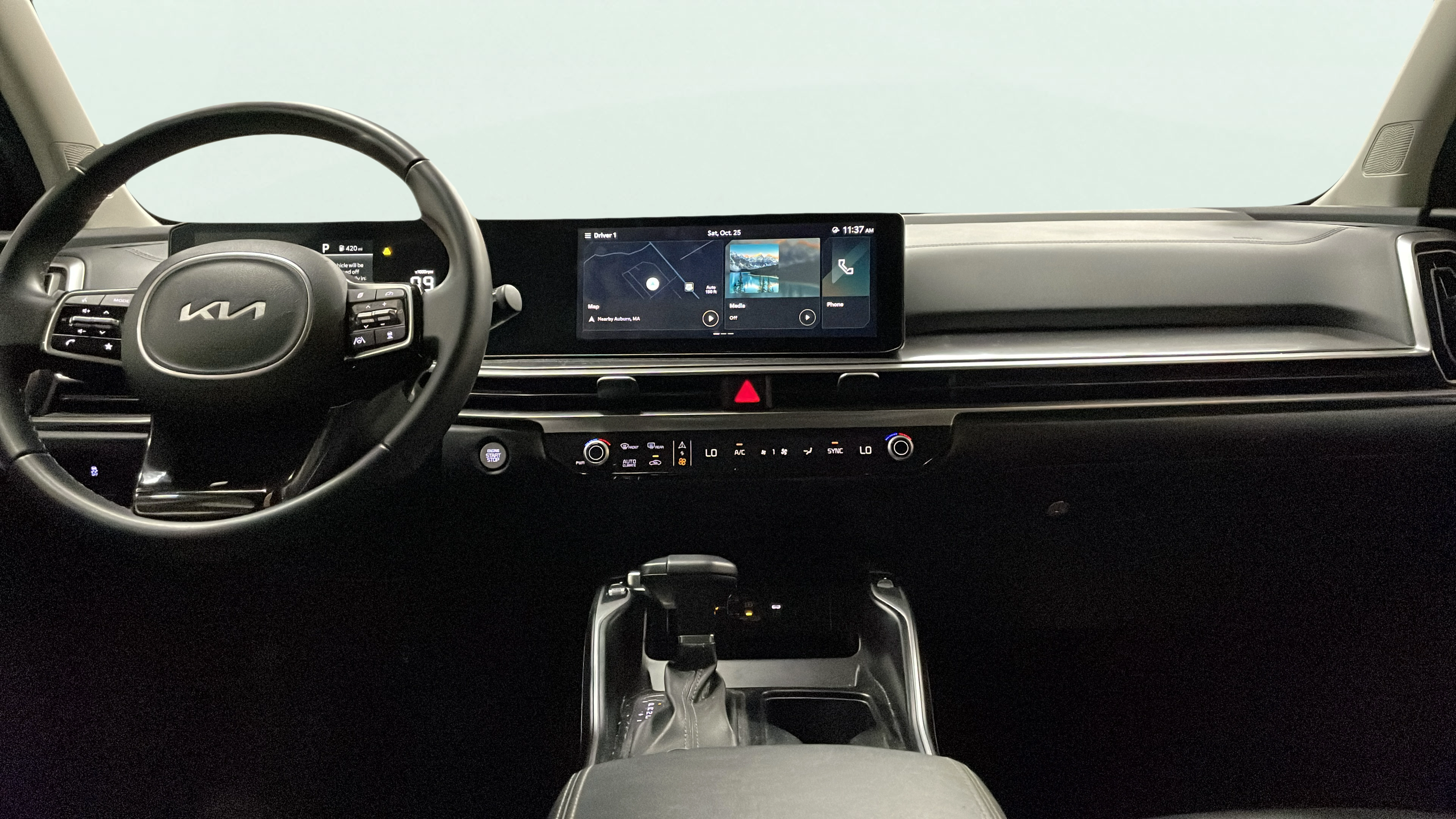 Vehicle interior 360 preview