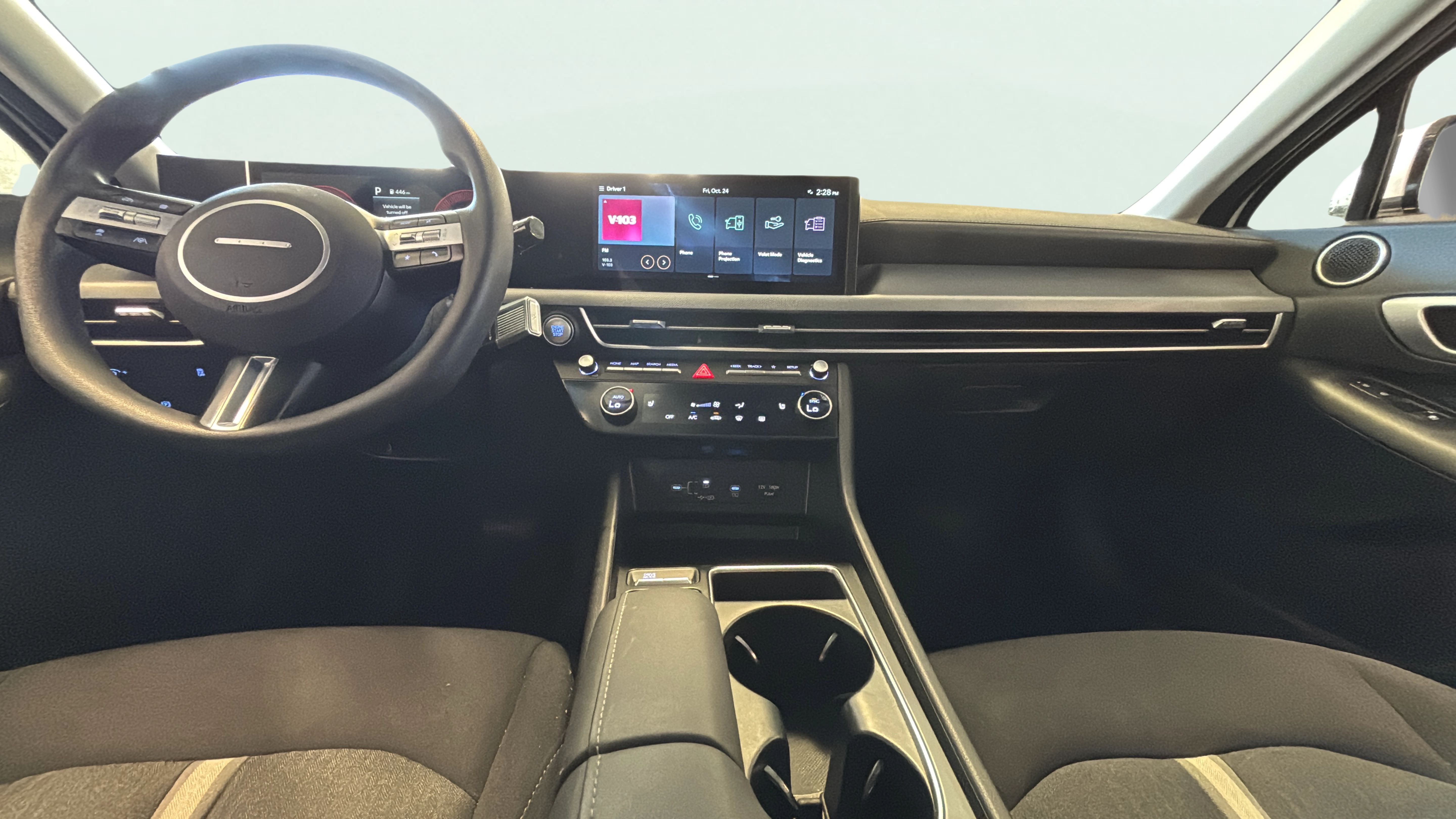 Vehicle interior 360 preview