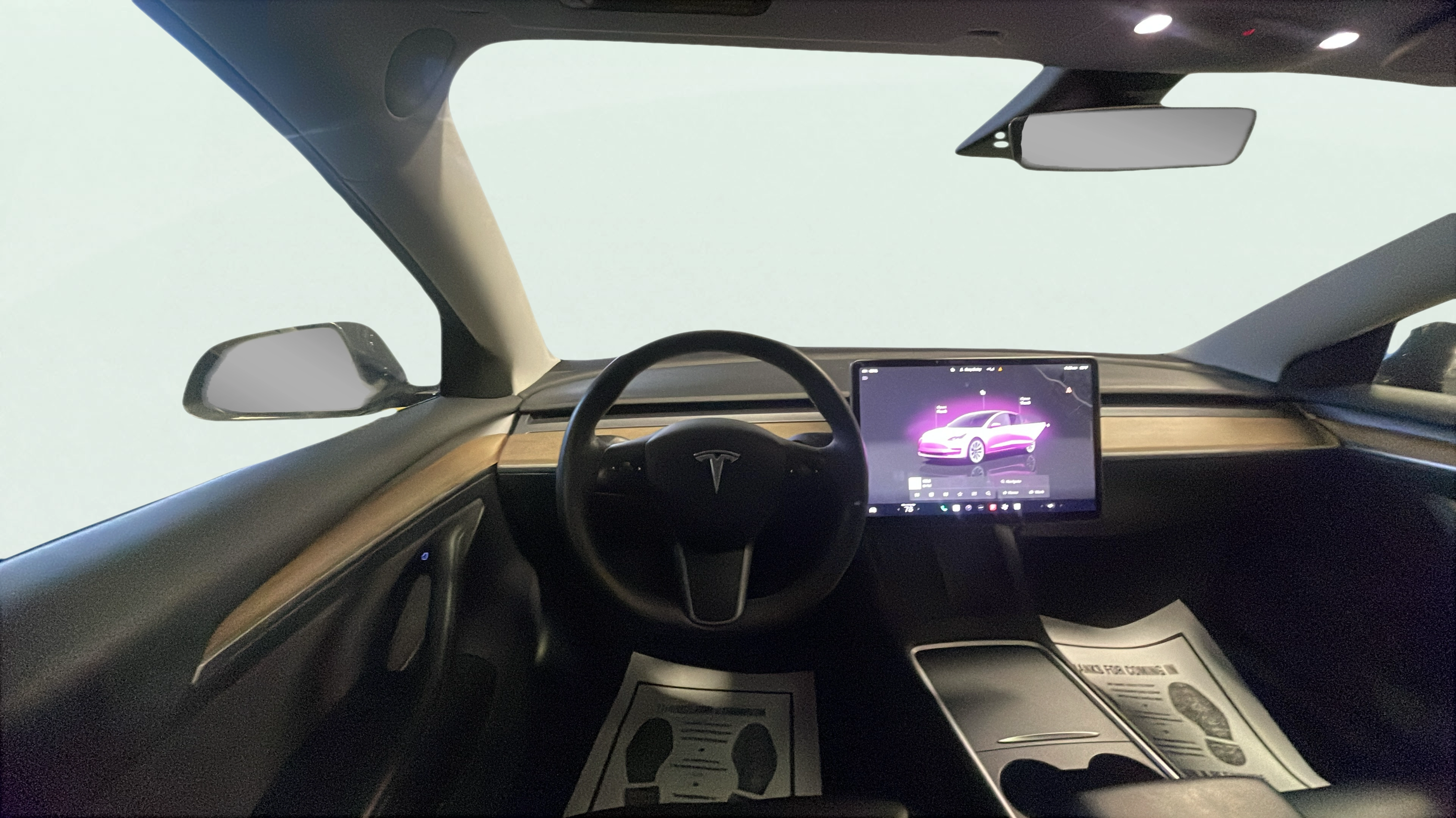 Vehicle interior 360 preview