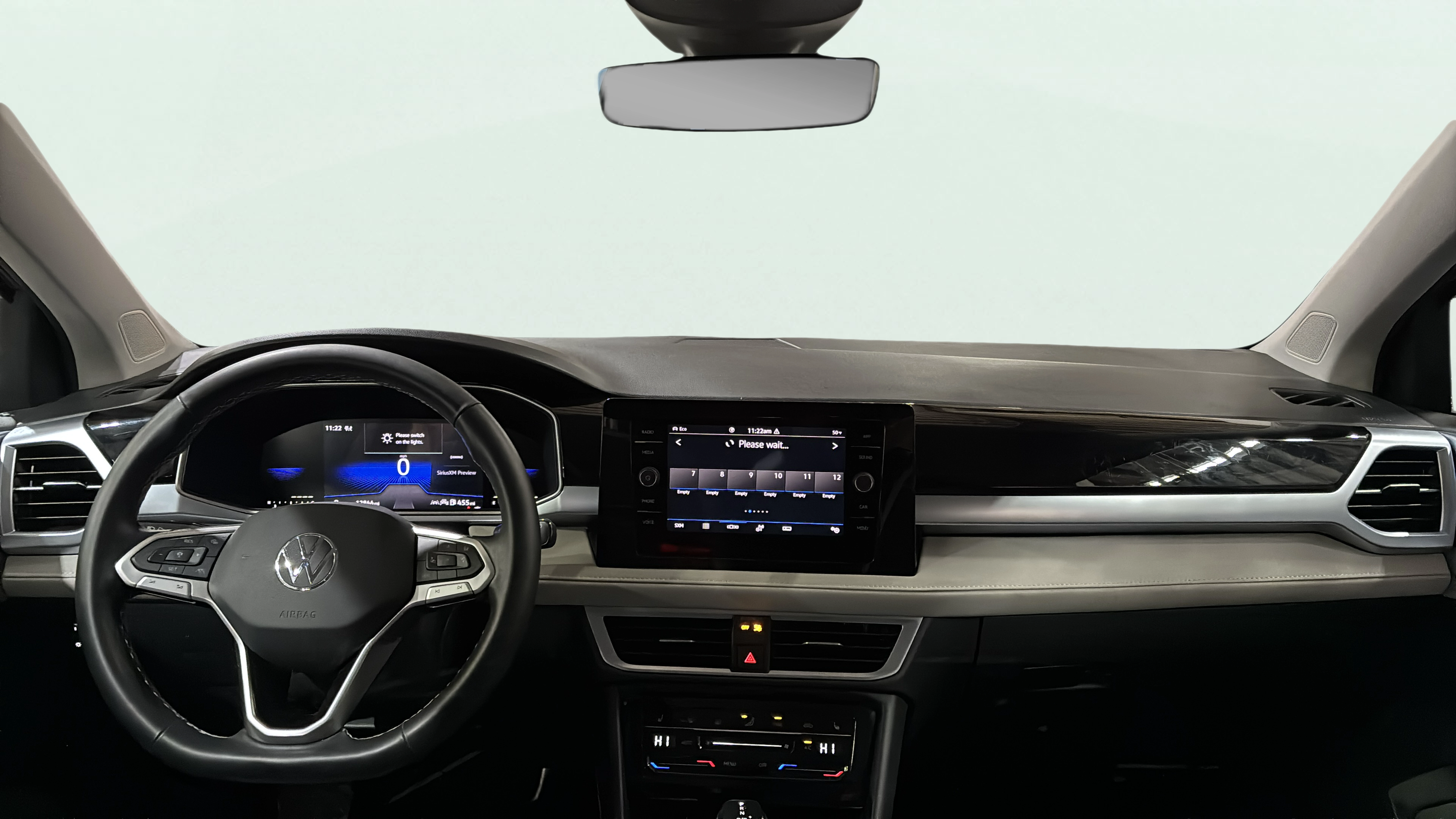 Vehicle interior 360 preview