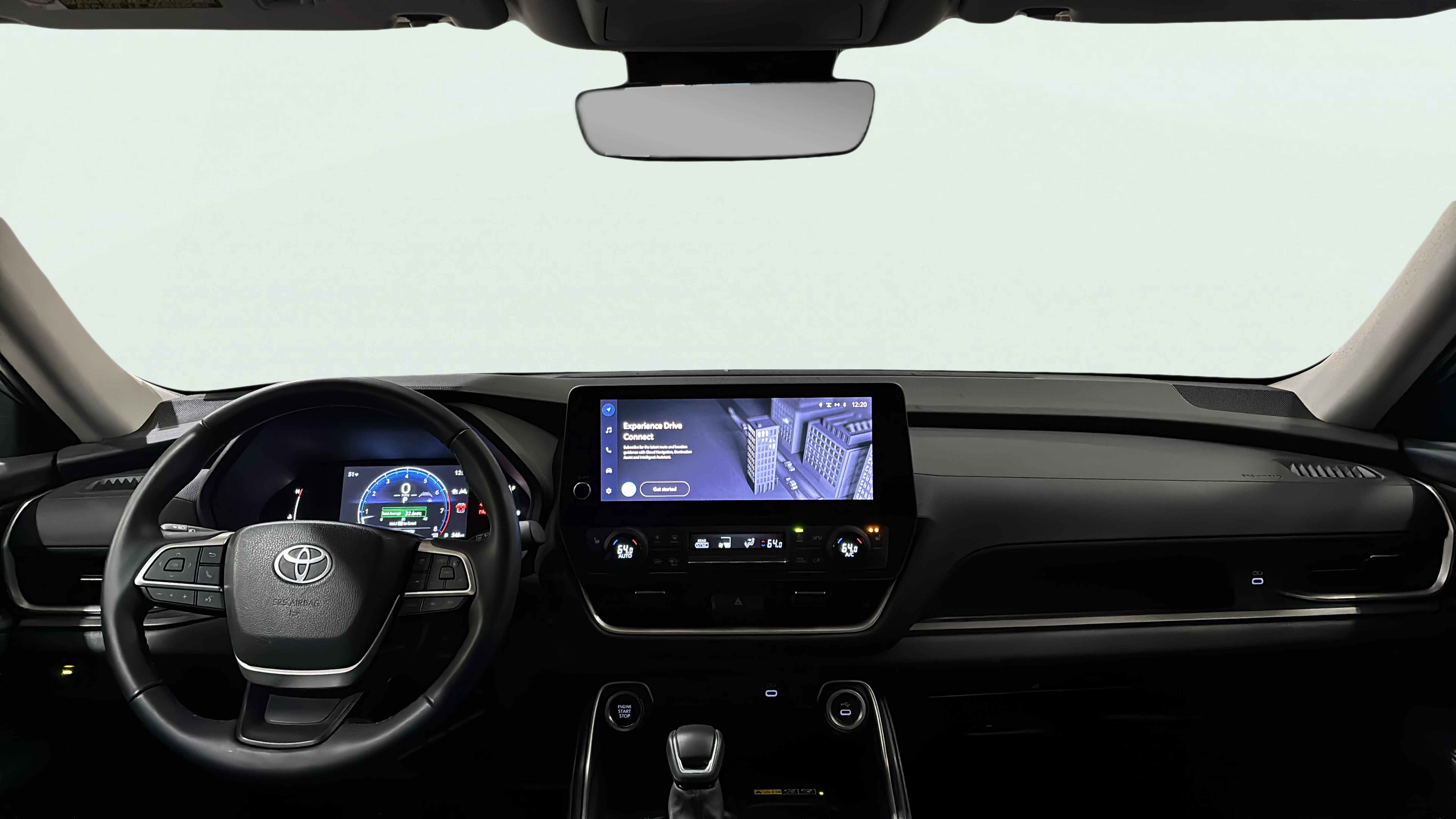 Vehicle interior 360 preview