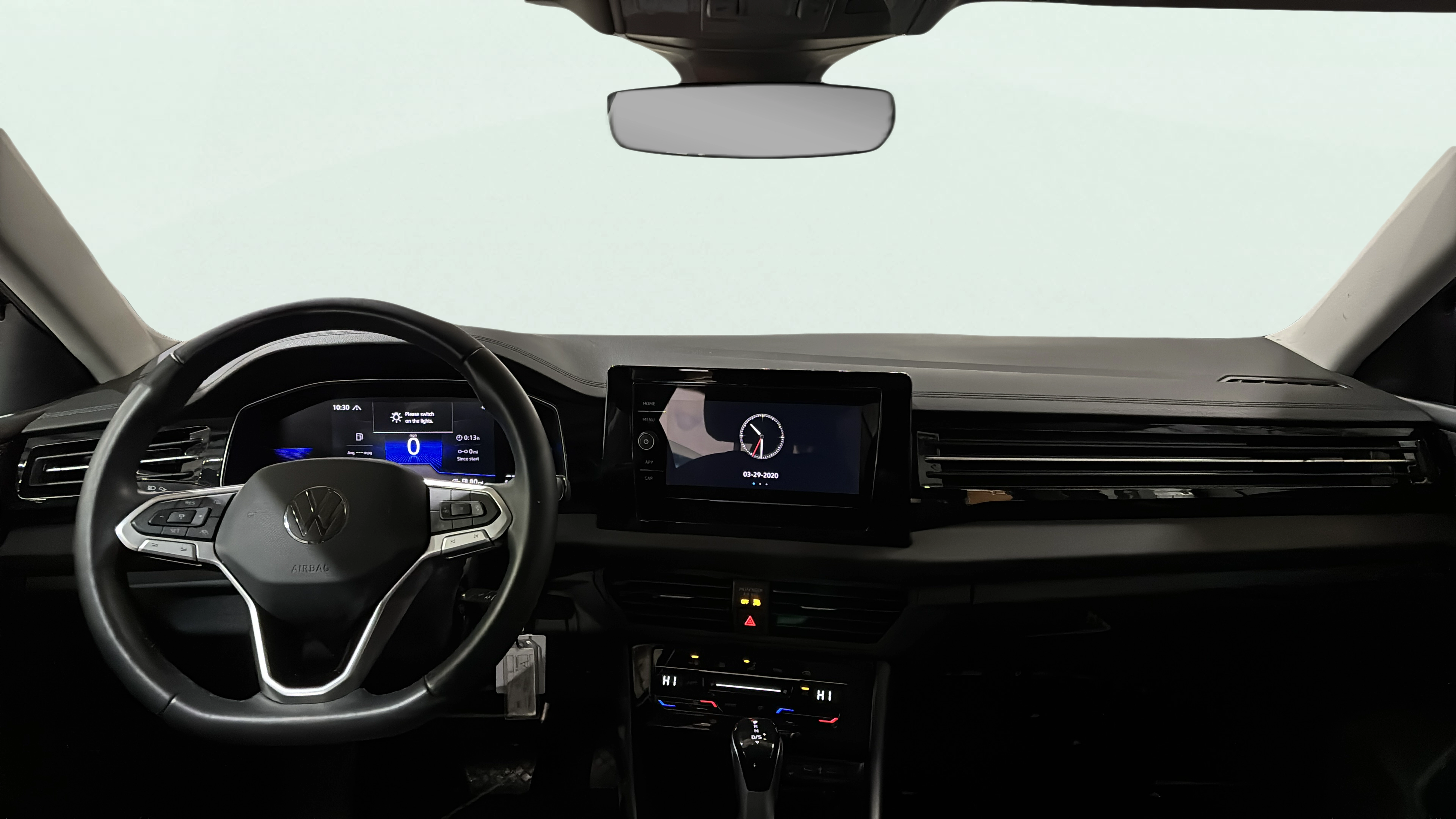 Vehicle interior 360 preview