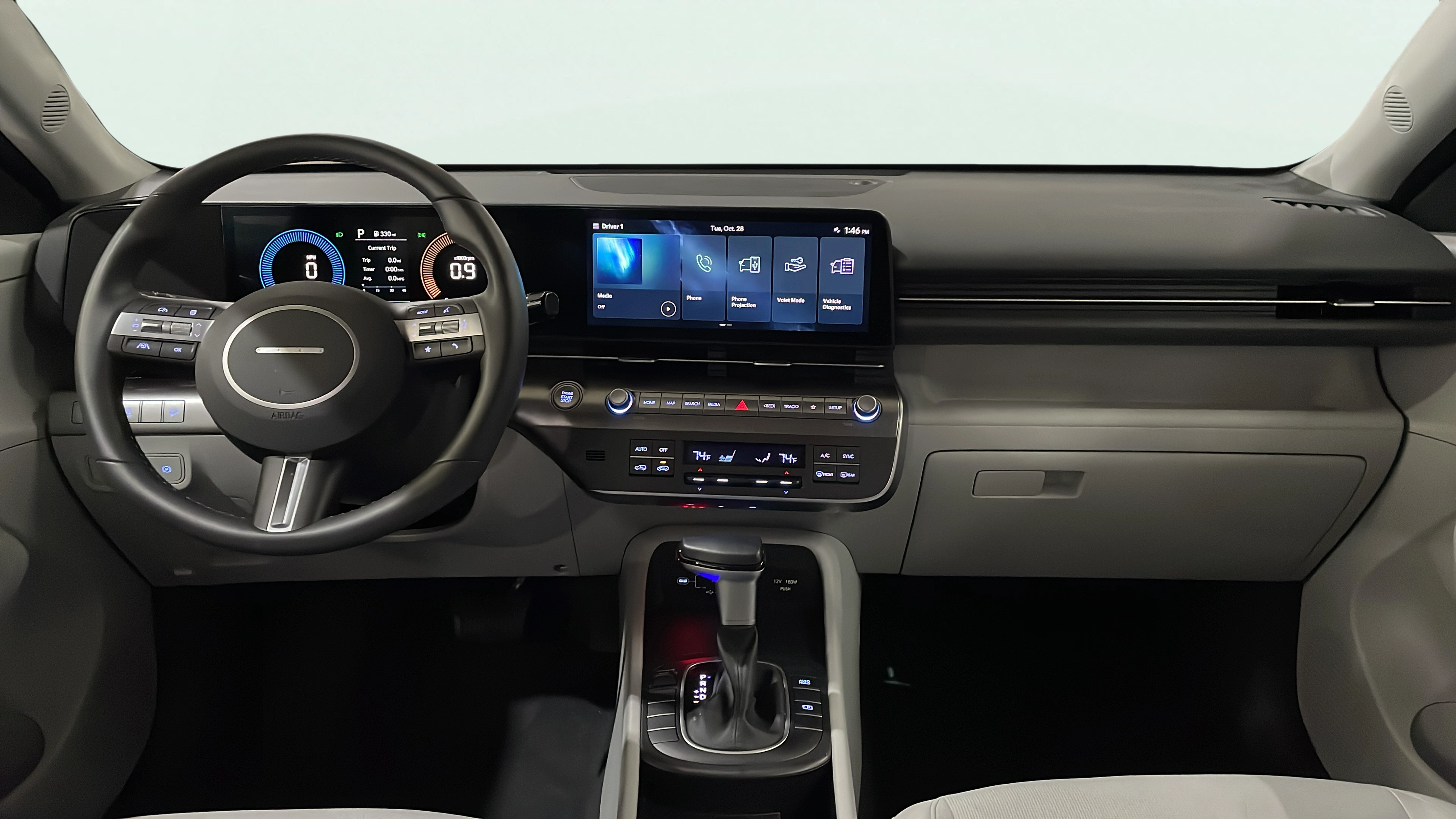 Vehicle interior 360 preview