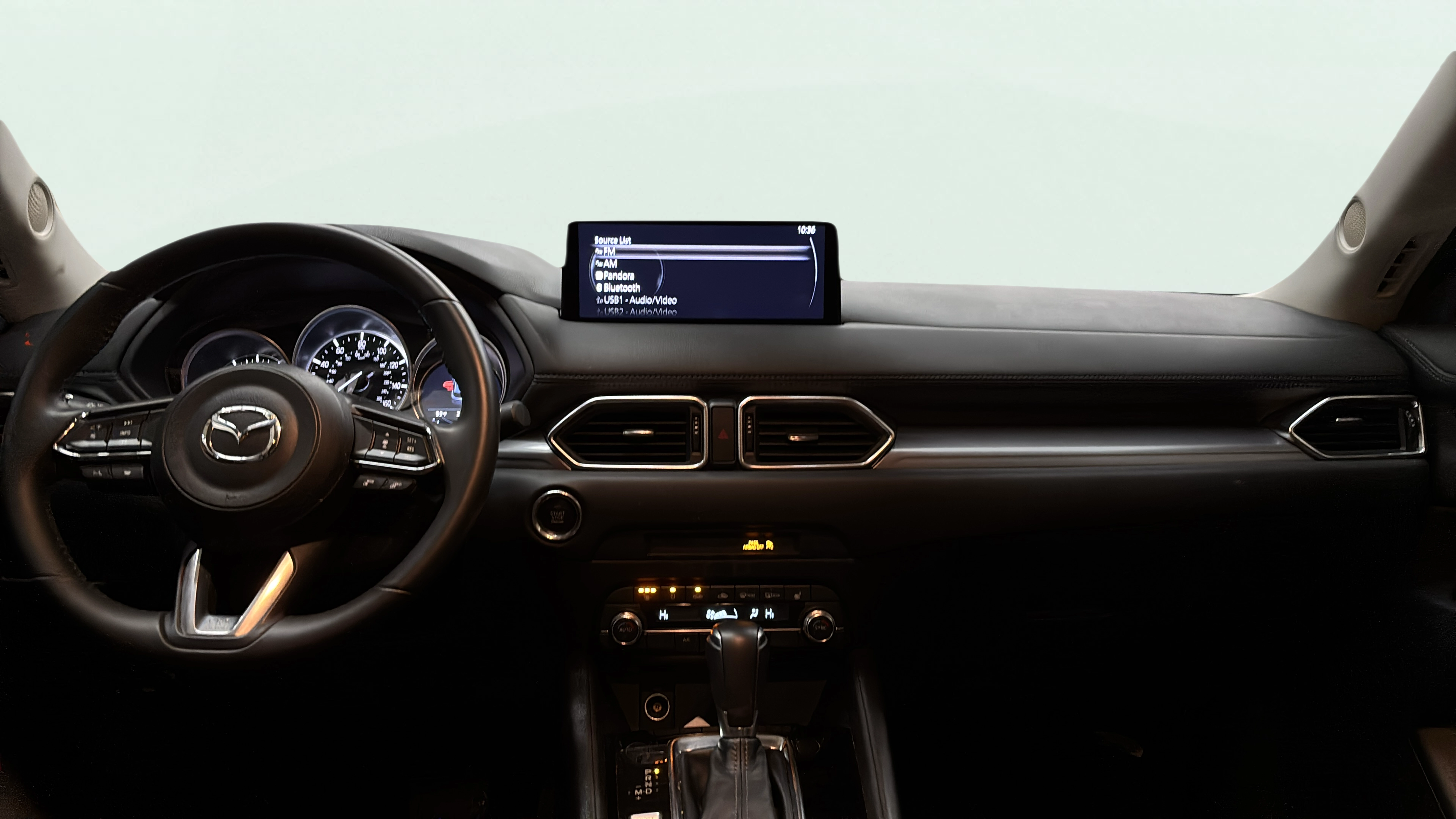 Vehicle interior 360 preview