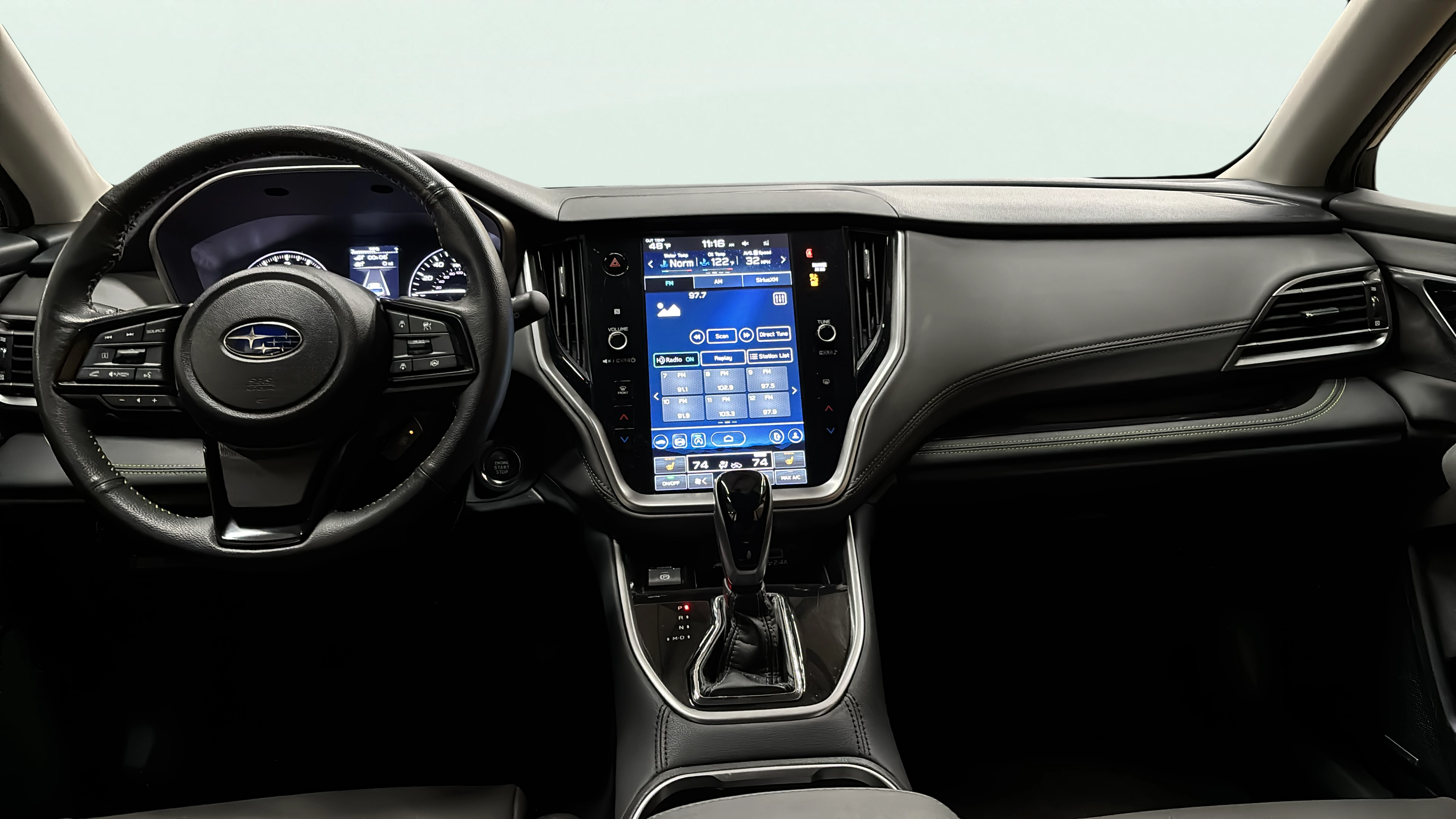 Vehicle interior 360 preview