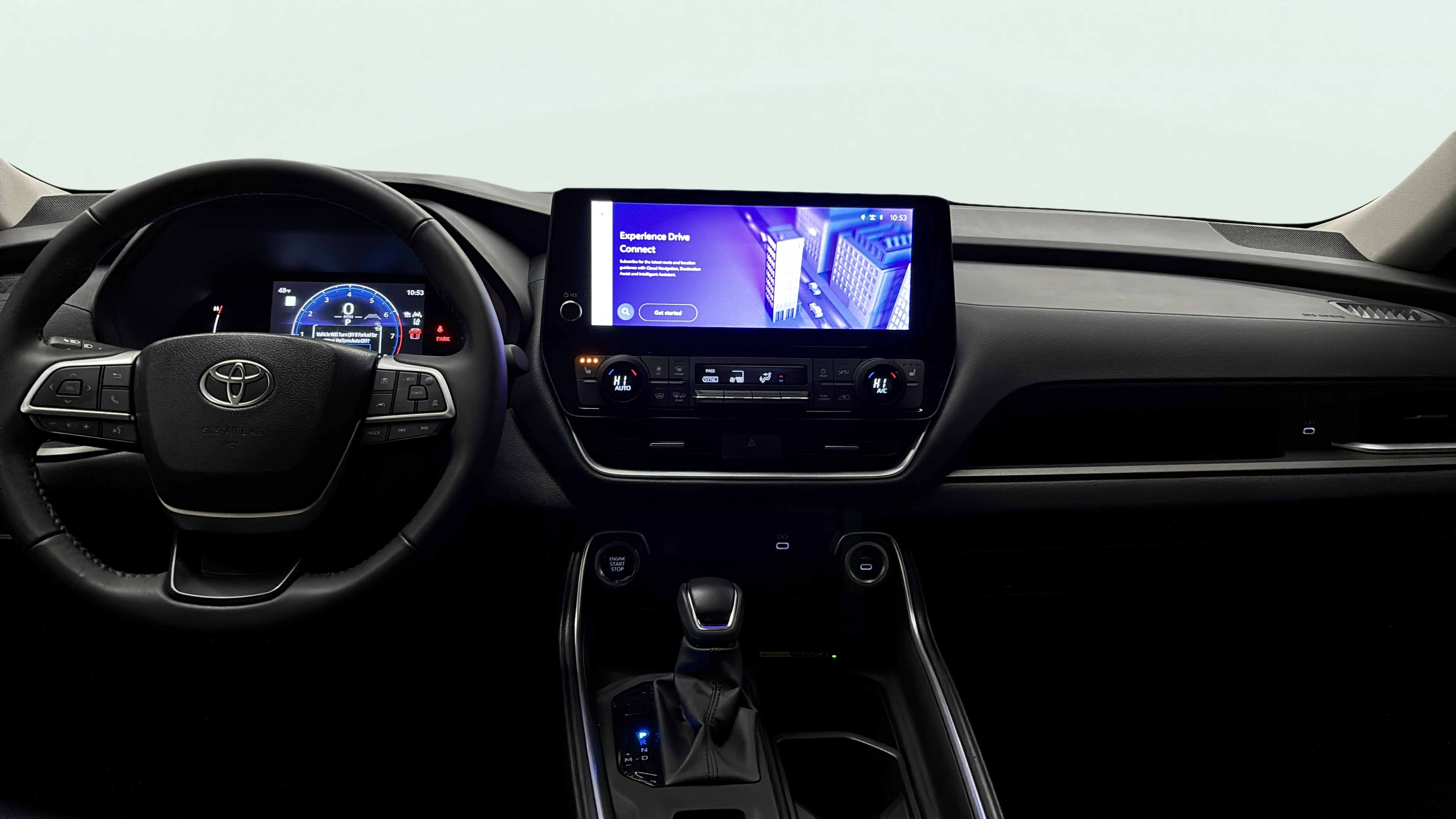 Vehicle interior 360 preview